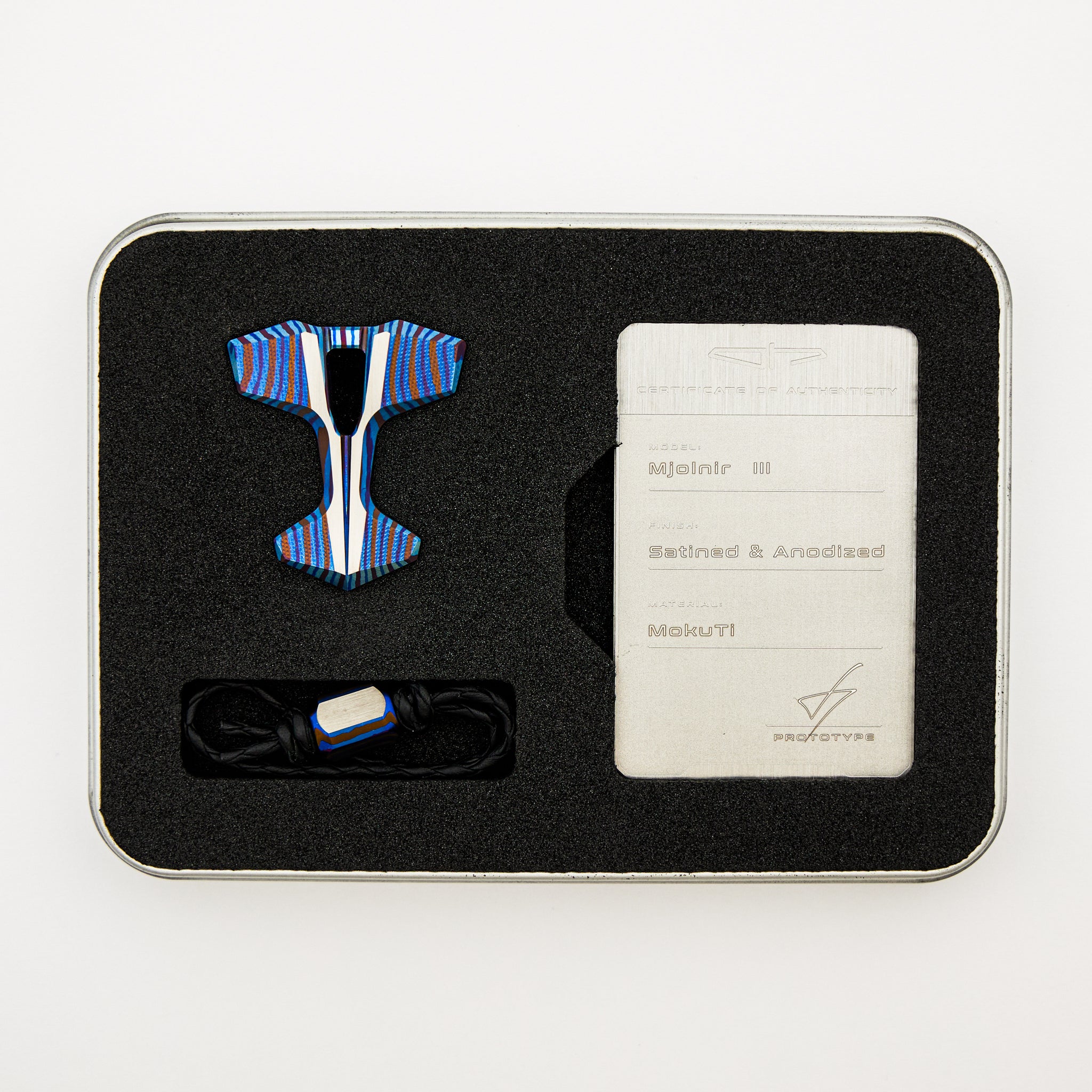 Mjolnir III Impact Tool Collectors Edition - Satined/Anodized MokuTi