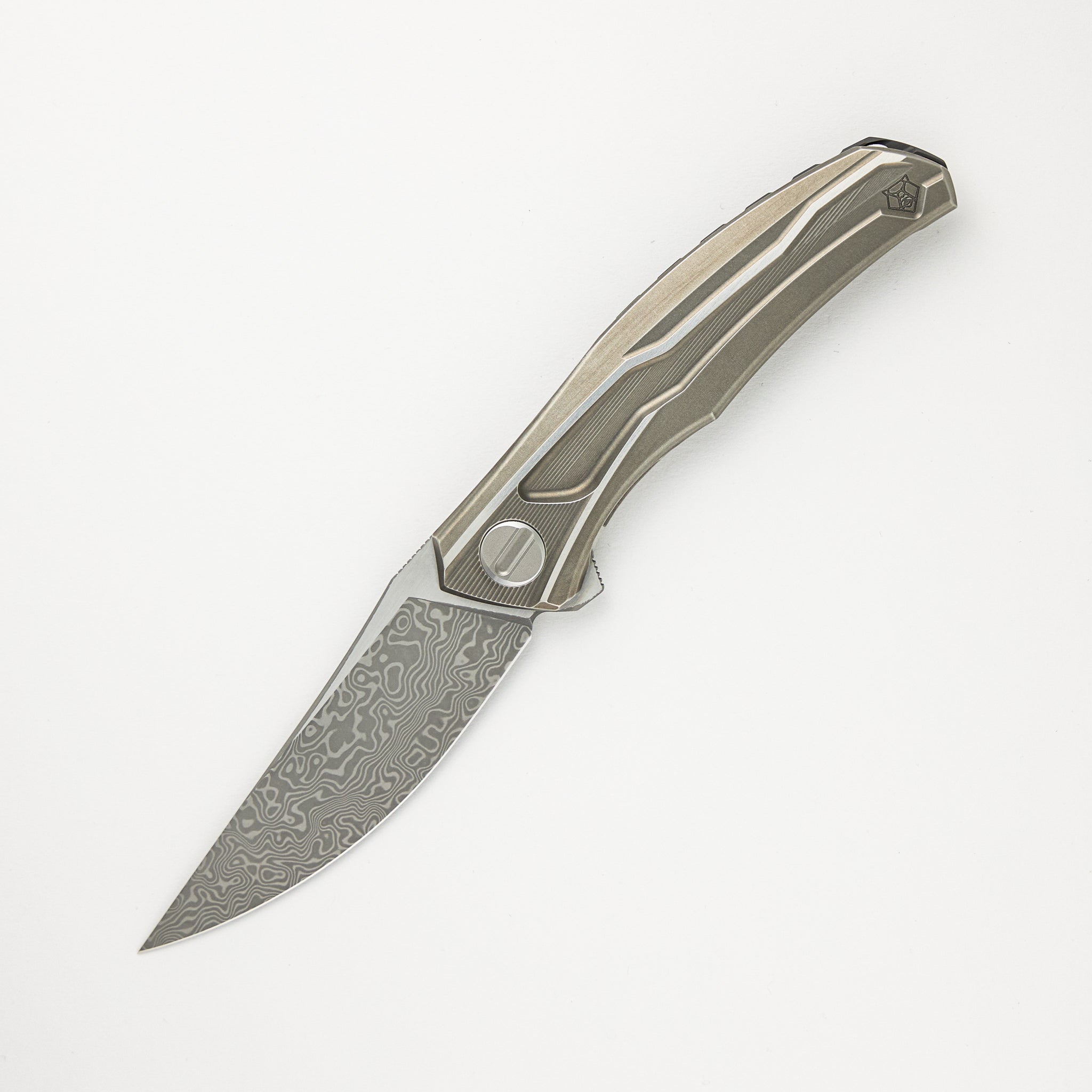 Shirogorov MidiQ SR - Titanium Handle - ZDI-1046 Blade - SRRBS