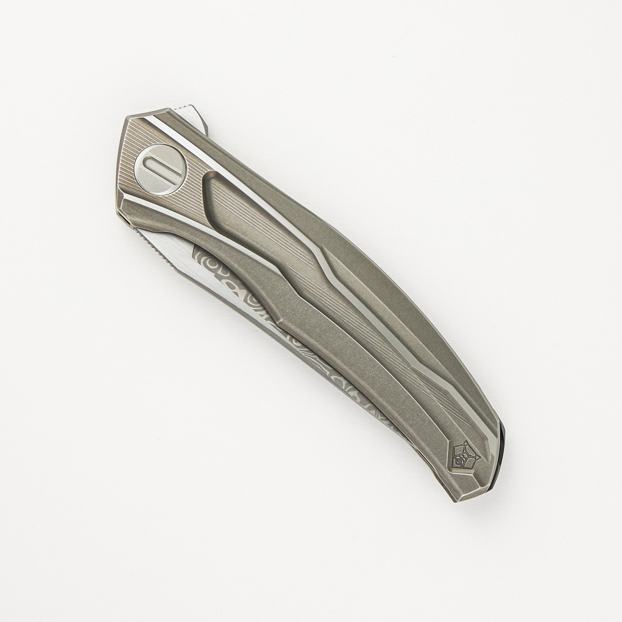 Shirogorov MidiQ SR - Titanium Handle - ZDI-1046 Blade - SRRBS