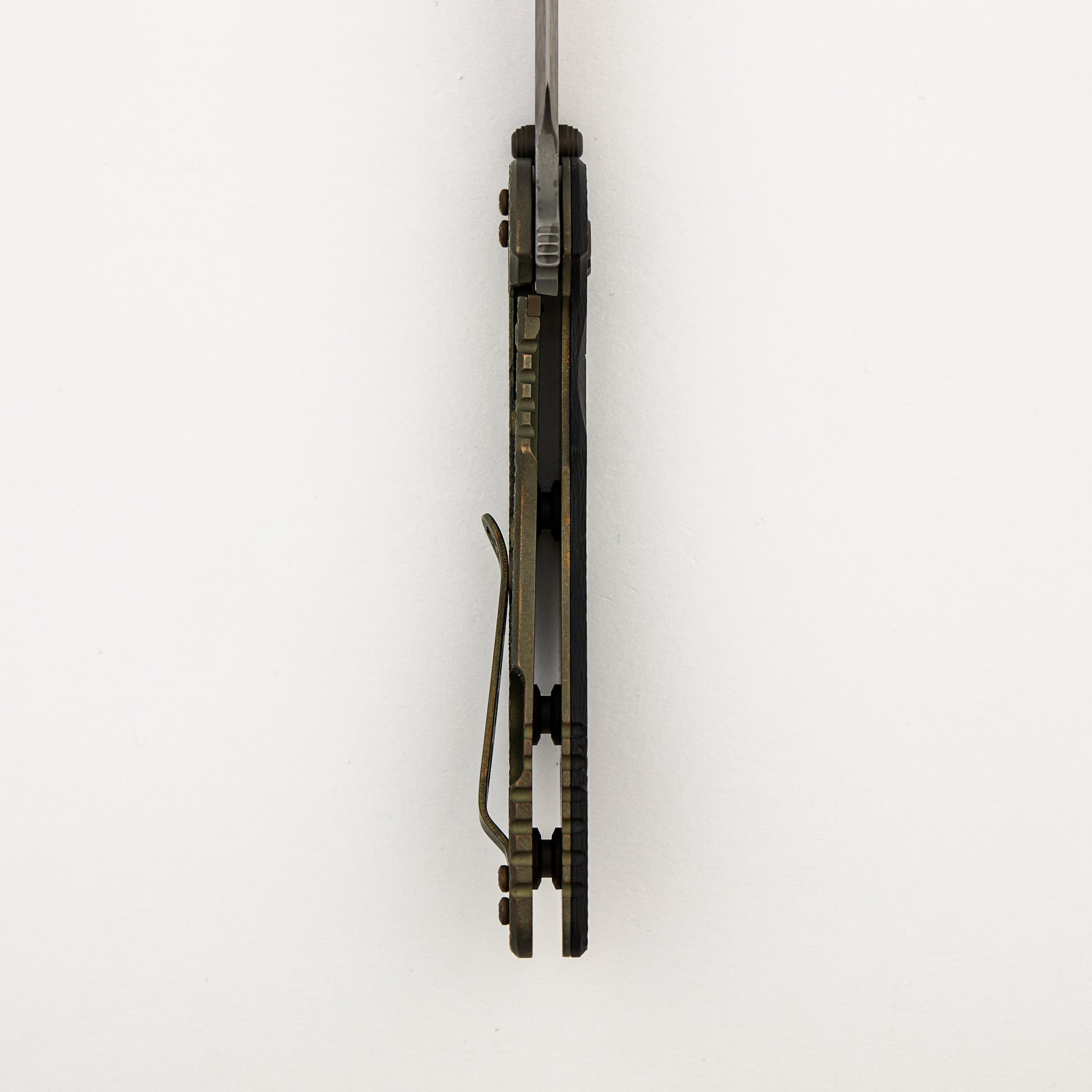 XM-18 3.5" - MagnaCut Skinny Slicer Tri-Way Battle Hound Textured Lockside Textured Carbon Fiber