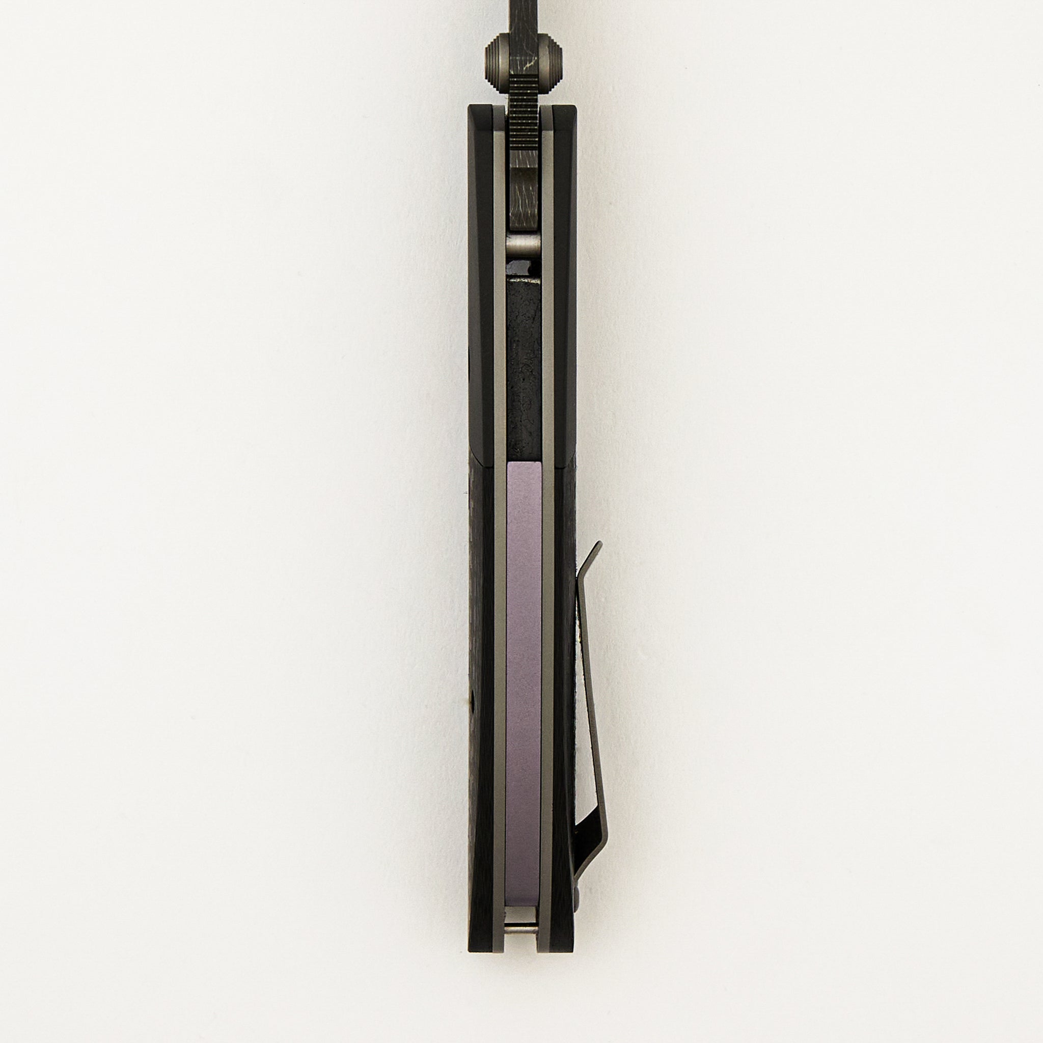 Lightfoot LCC D/A - Devin Thomas "Vines & Roses" Blade - Titanium/Carbon Fiber Handle