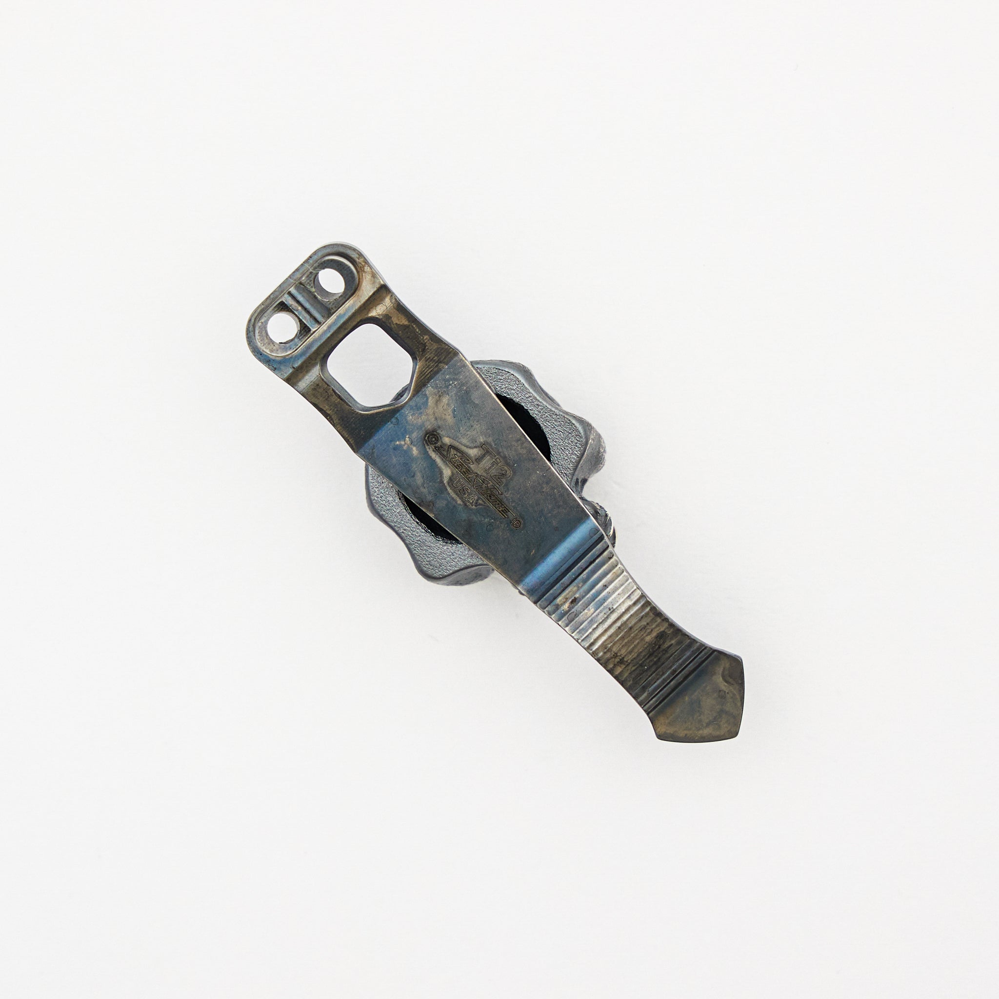 Ti2 Collaboration XL Wicked Warrior Silver Twist Torch Clip