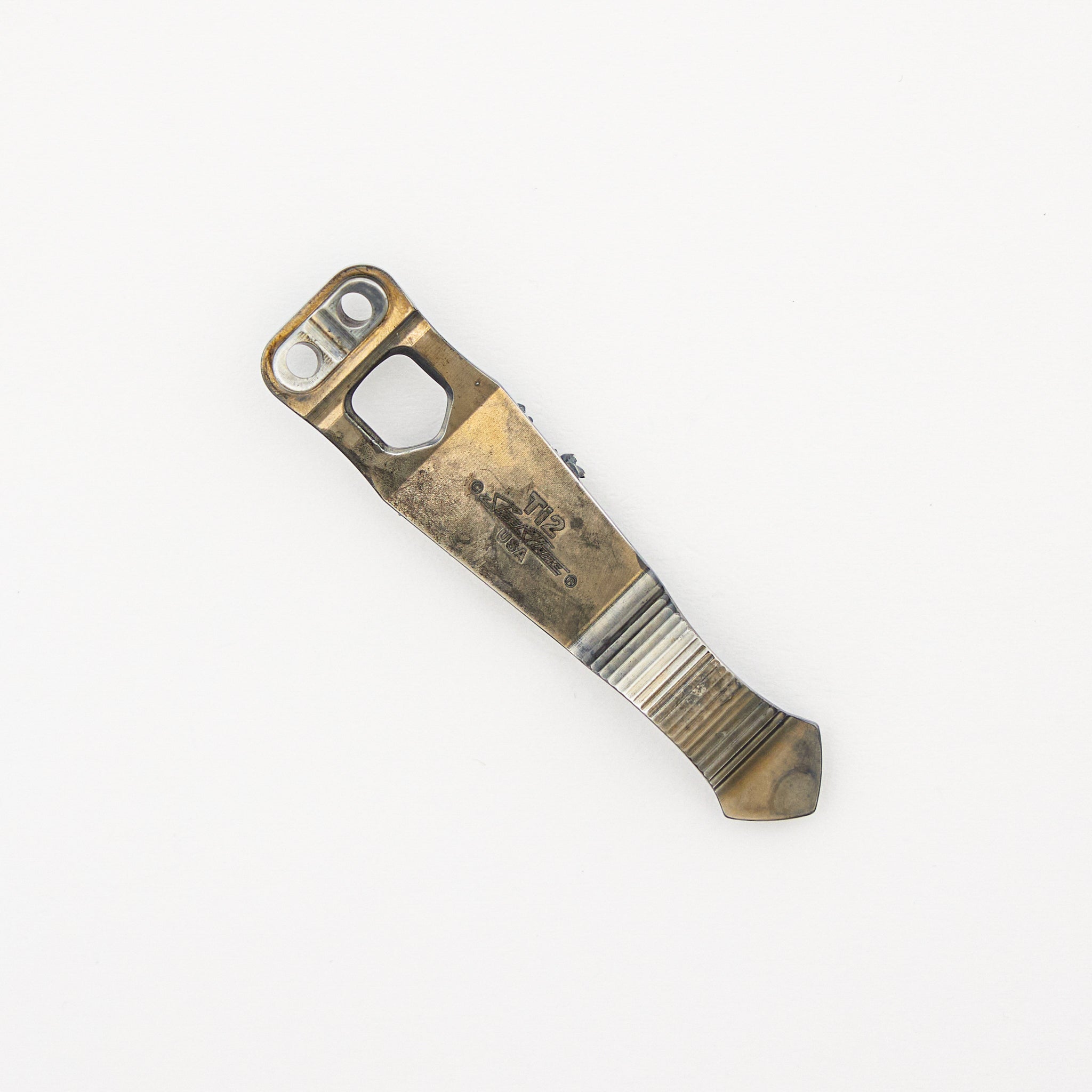 Ti2 Collaboration Lion Spiked Cross Silver Torch Clip