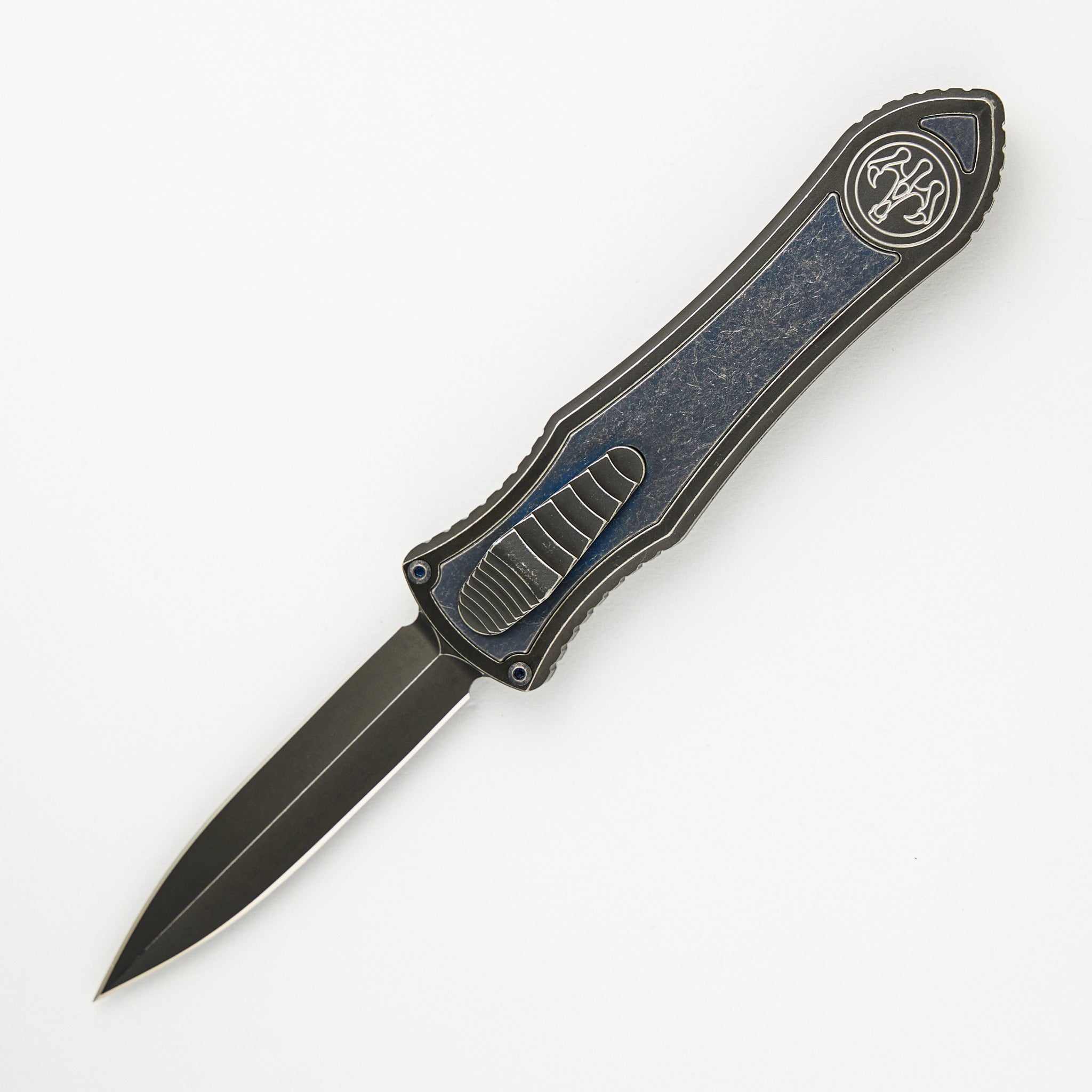 Hawk Knife Designs Deadlock Model C - Titanium Inlays