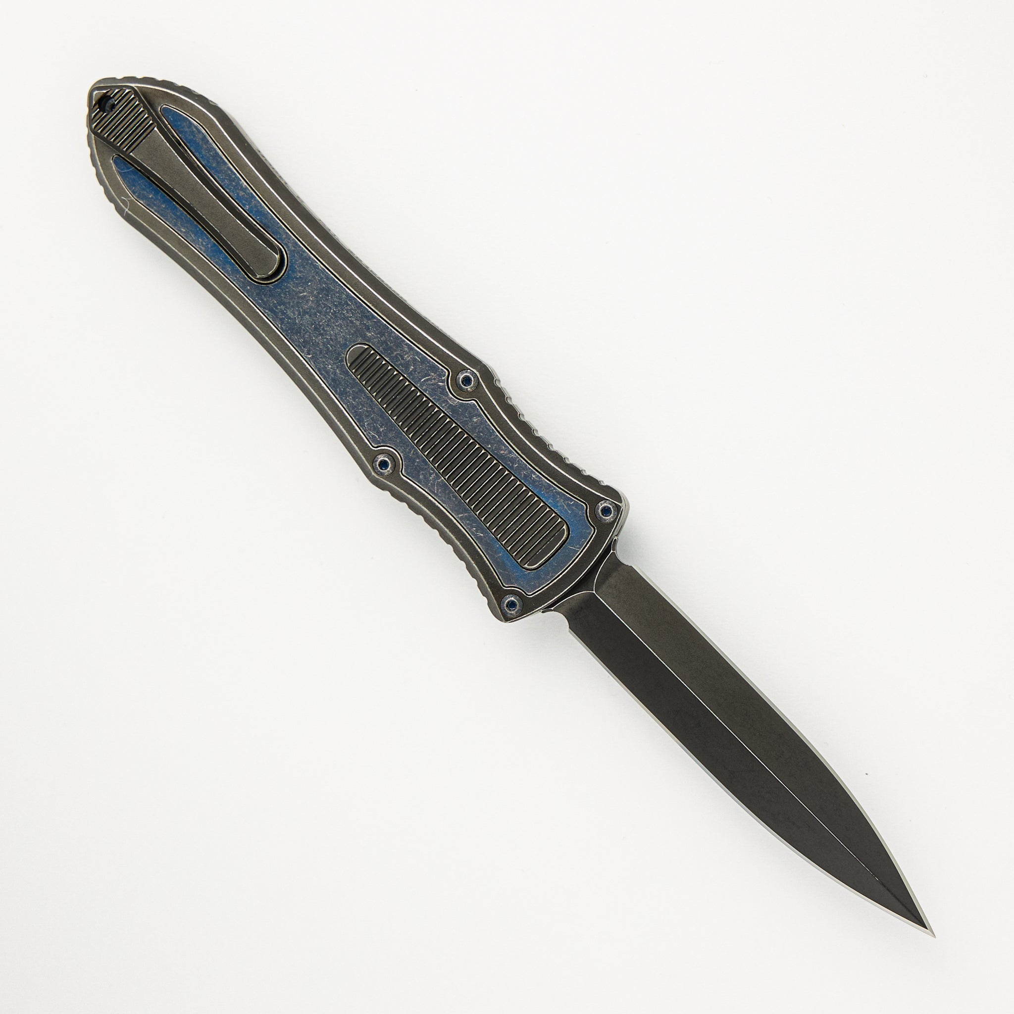 Hawk Knife Designs Deadlock Model C - Titanium Inlays