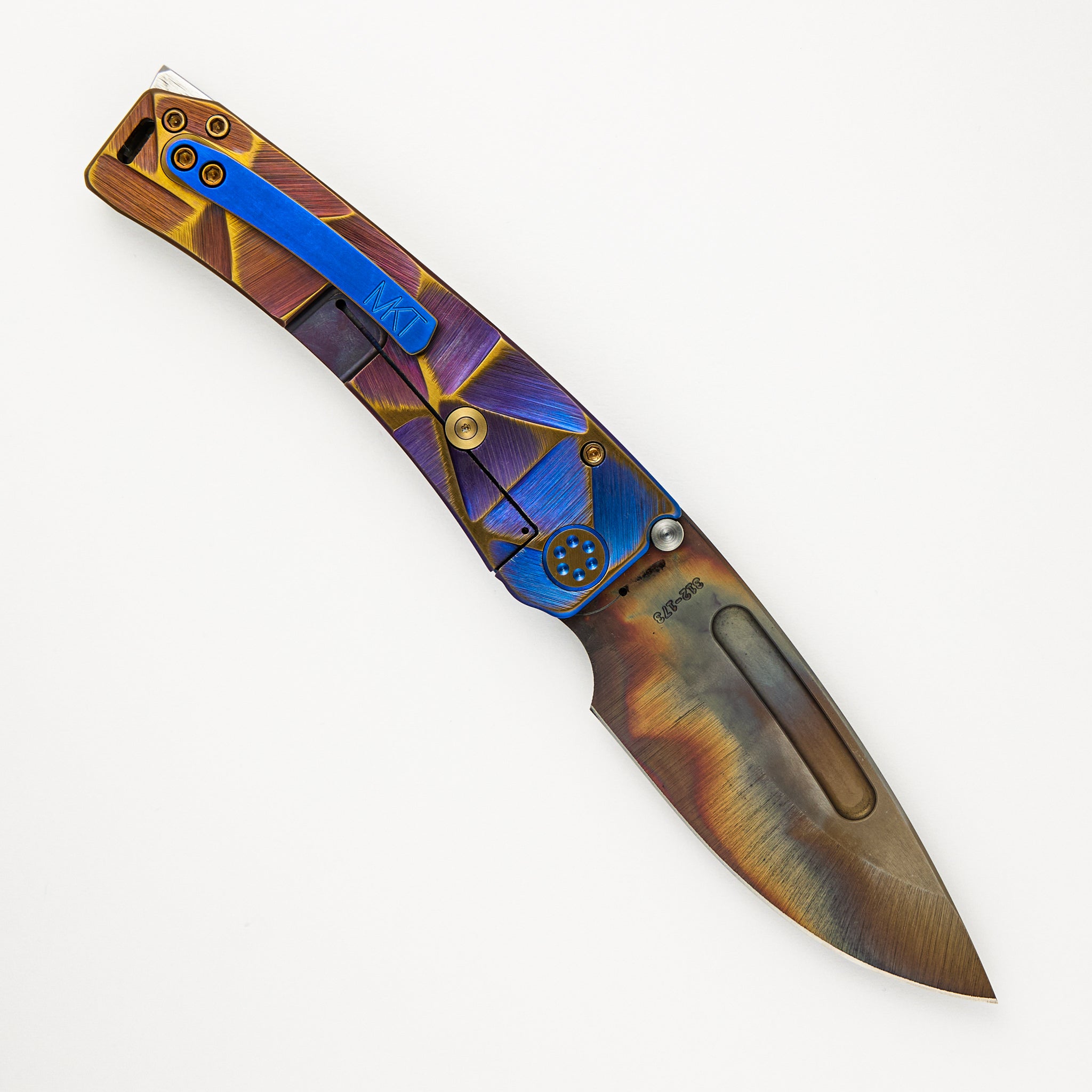 Marauder-H S45VN Vulcan Drop Point "Stained Glass"