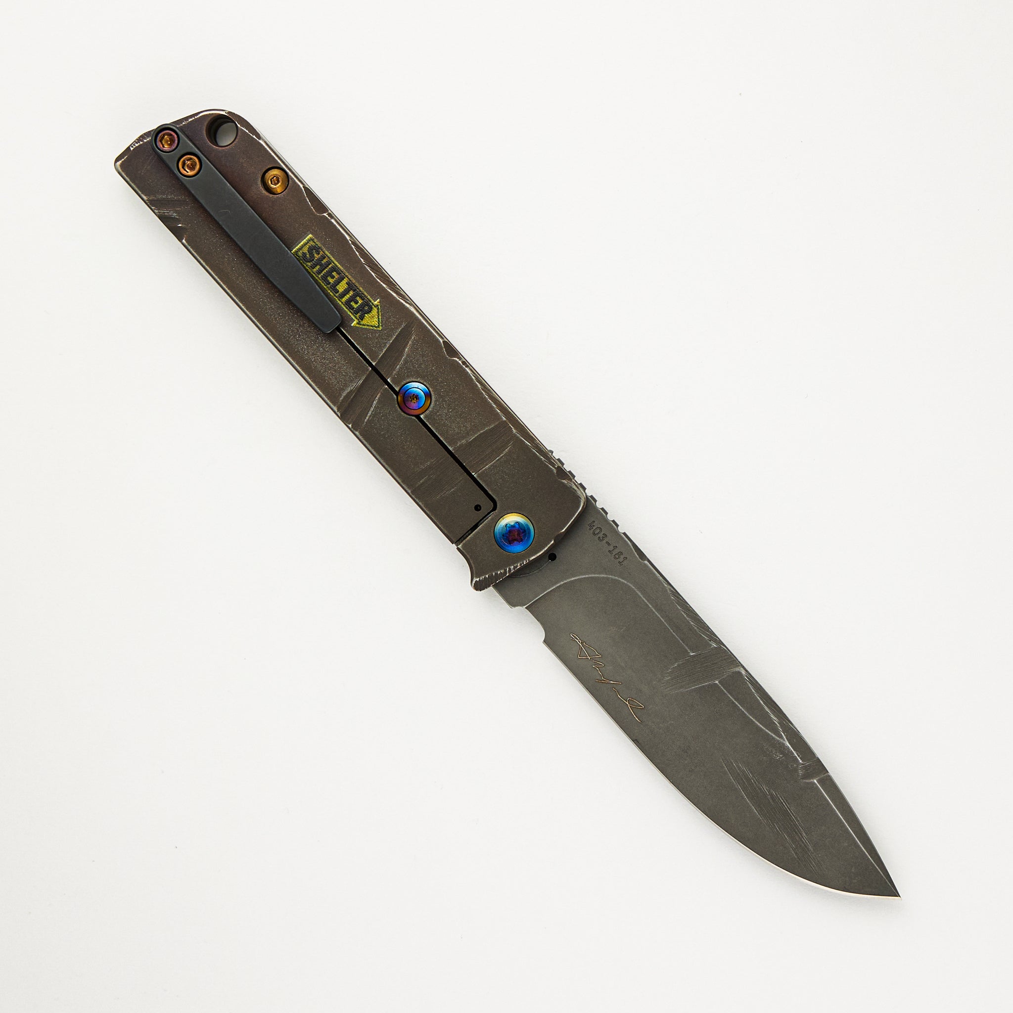 Medford Knives The Antik "One Off" Greg Medford Fallout