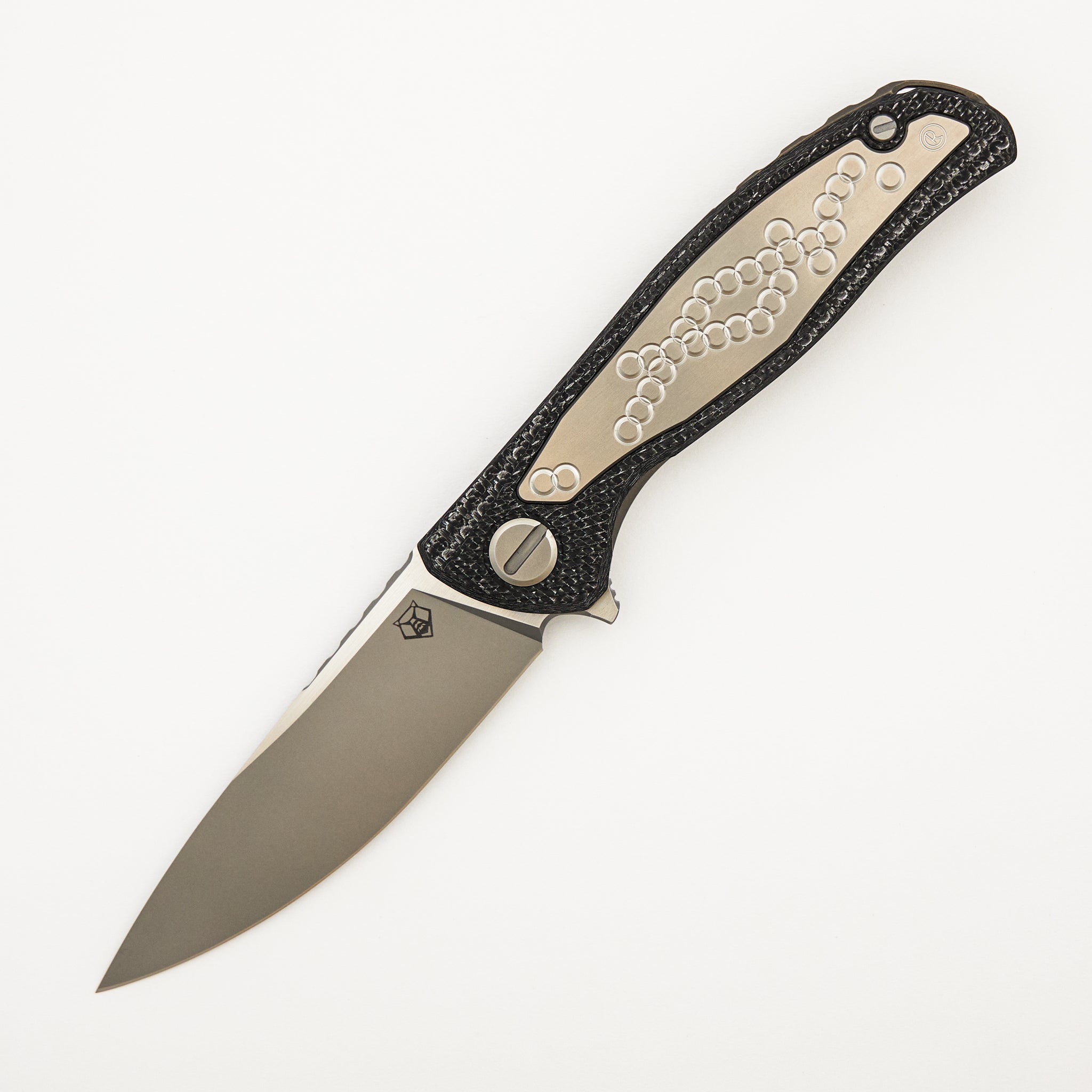 Chris Reeve Knives Collaboration Hati CGG - MagnaCut Blade - Titanium/Black Alutex Handle - MRBS