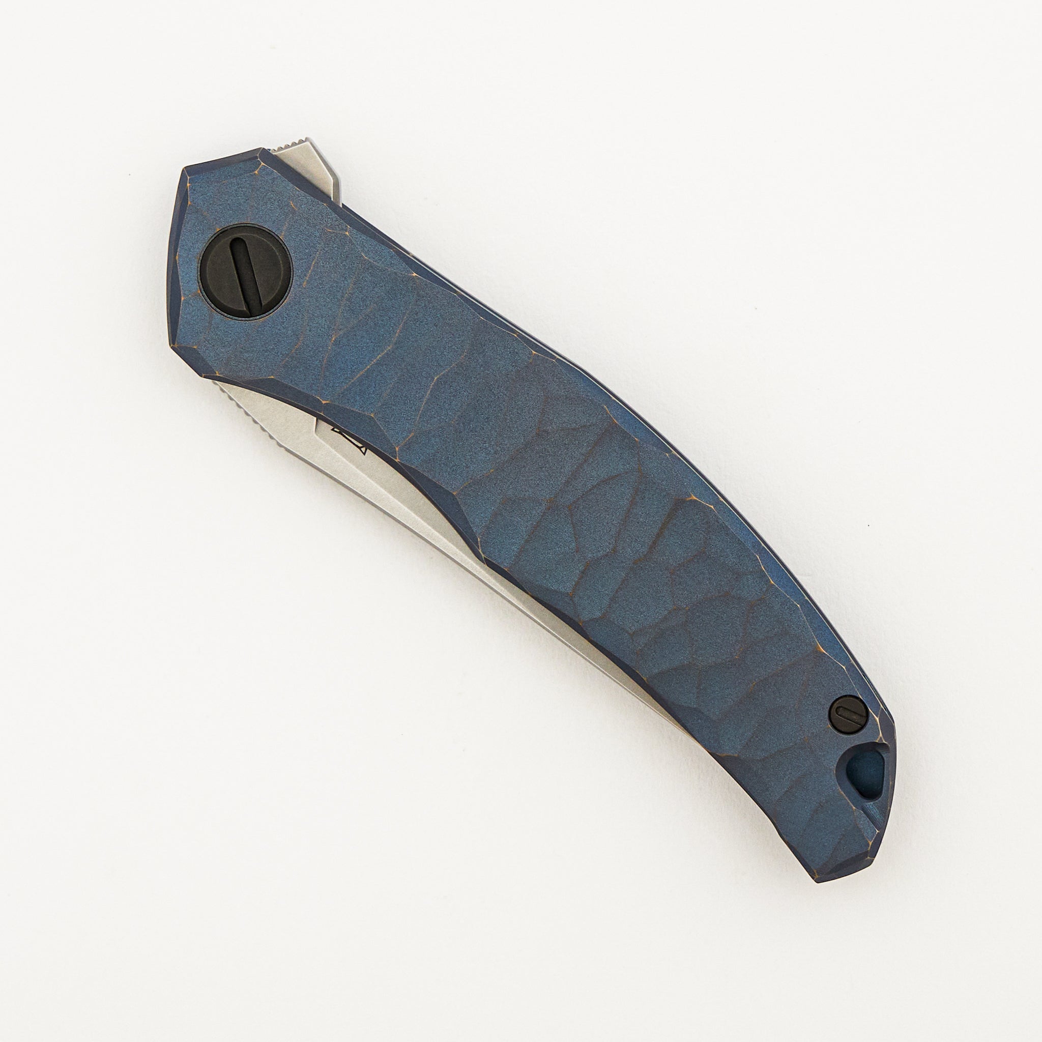 Rip Knives Finish Quantum “Blue Machine” – Cromax PM Blade – MRBS