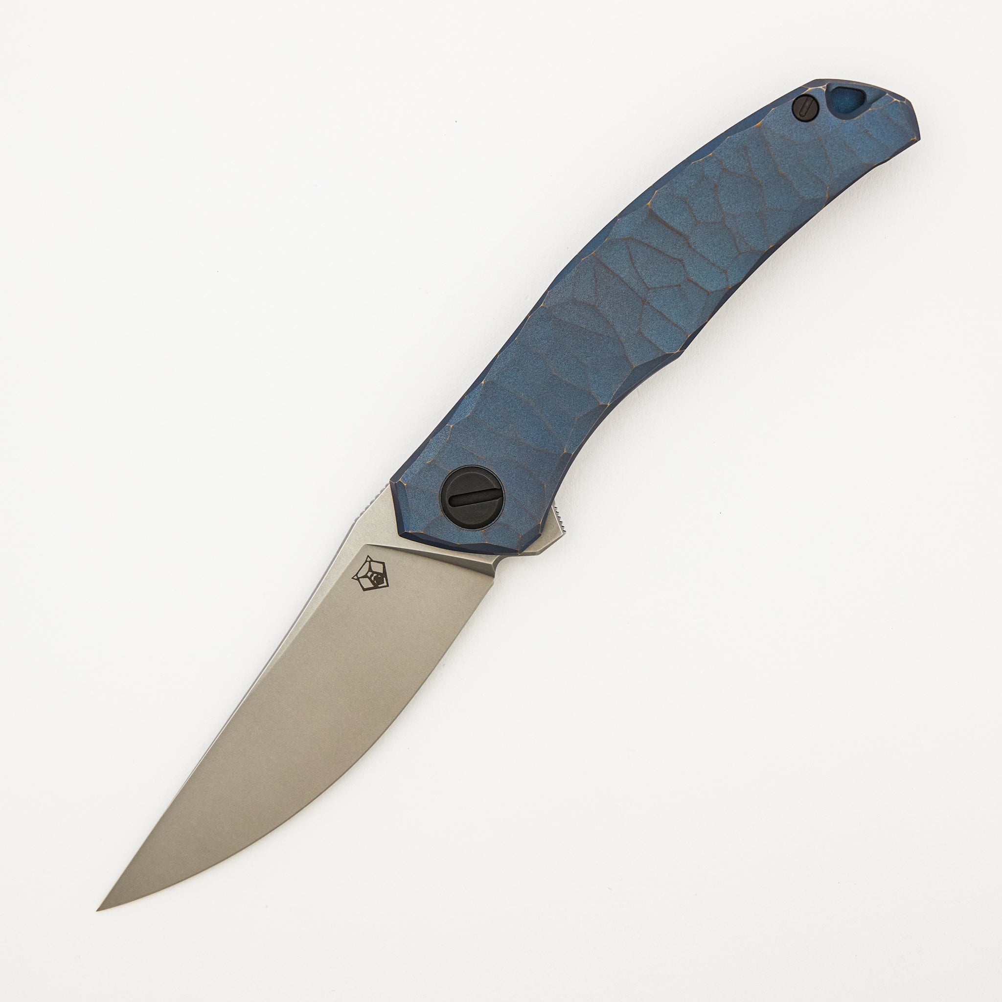 Rip Knives Finish Quantum “Blue Machine” – Cromax PM Blade – MRBS
