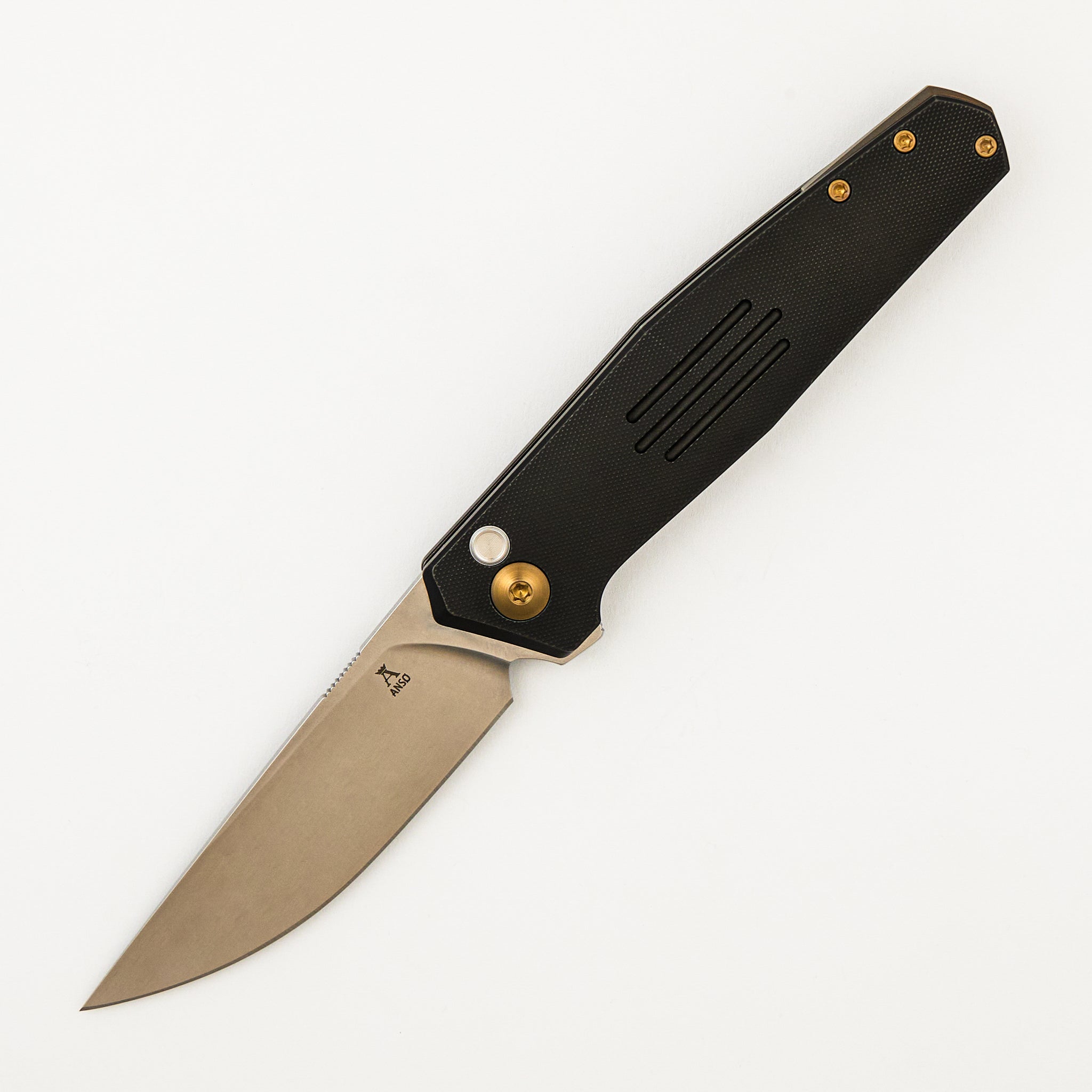 Toko TAD - DLC/Amber Titanium Handle - Titanium Backspacer - RWL34 Blade