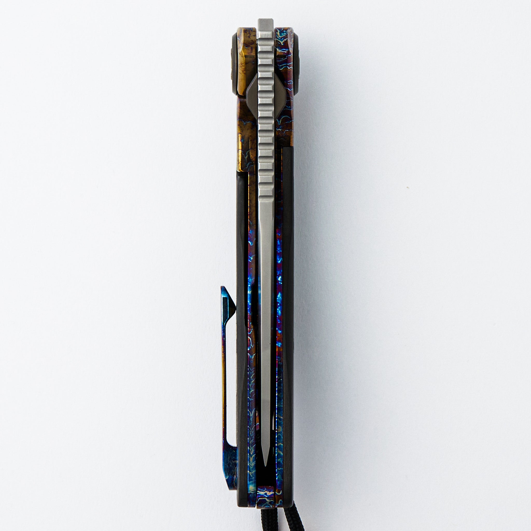 KT-Yakuza/P - Carbon Fiber W/ Copper Foil Handle - M390 Blade (Felix Danishwara Design)