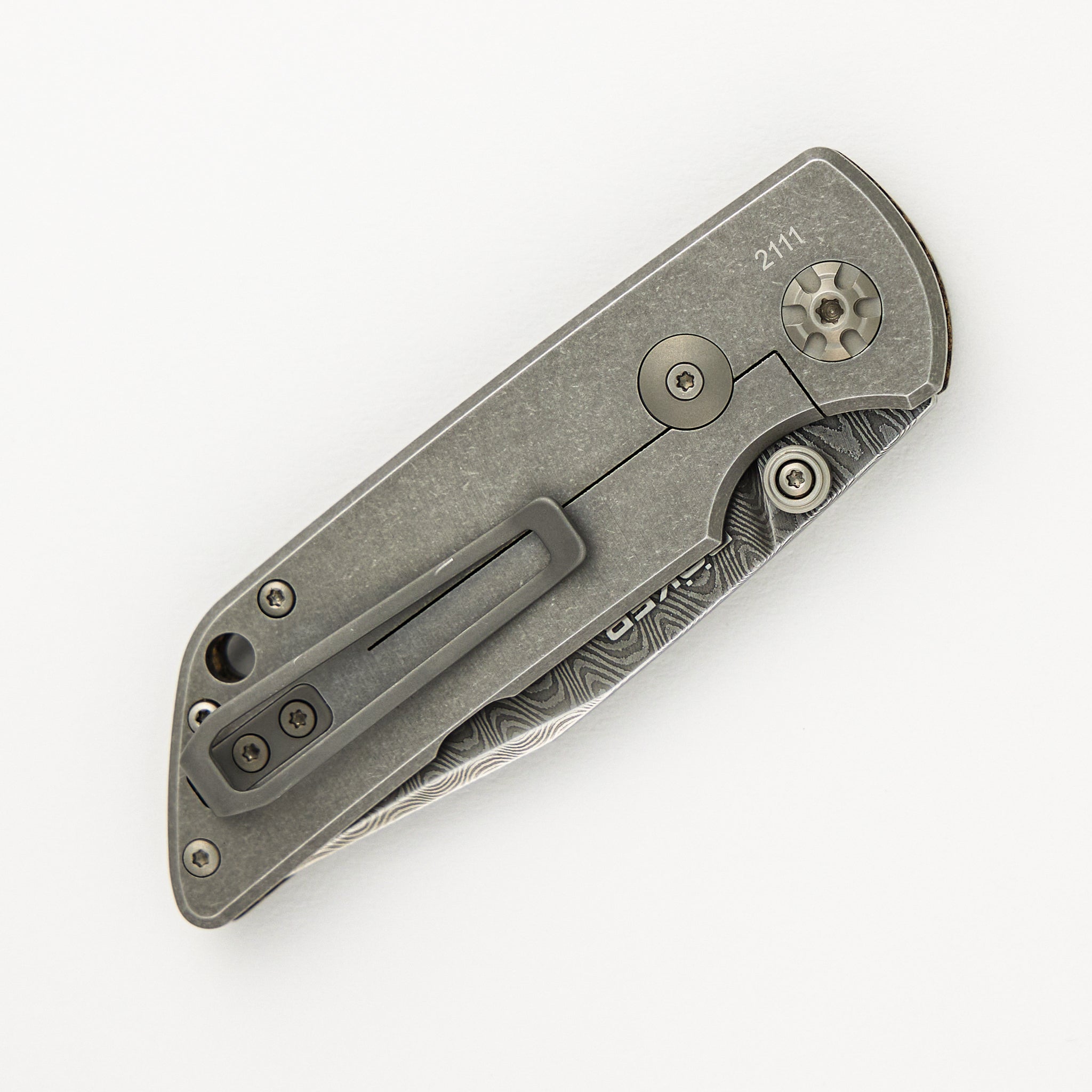 Boker M4 Sherman Damast