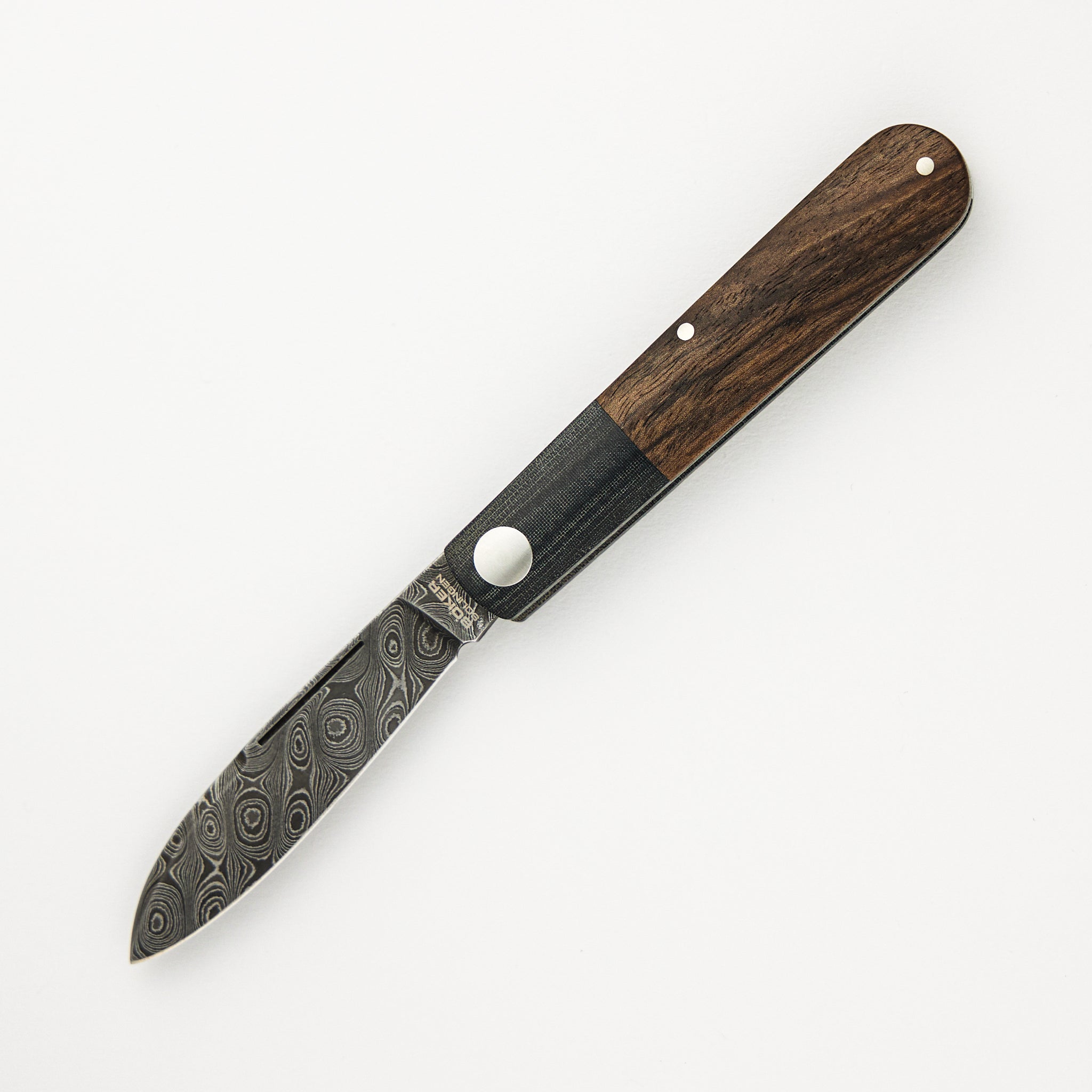 Boker Barlow Prime Tirpite-Damast