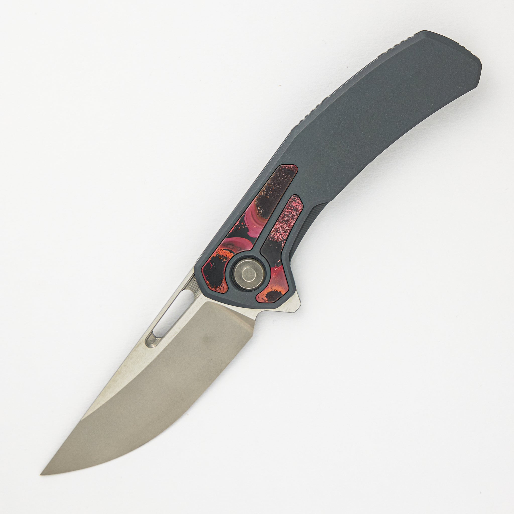 Tactile Knife Company Archer - Titanium/Flamed Copper Handle - MagnaCut Blade