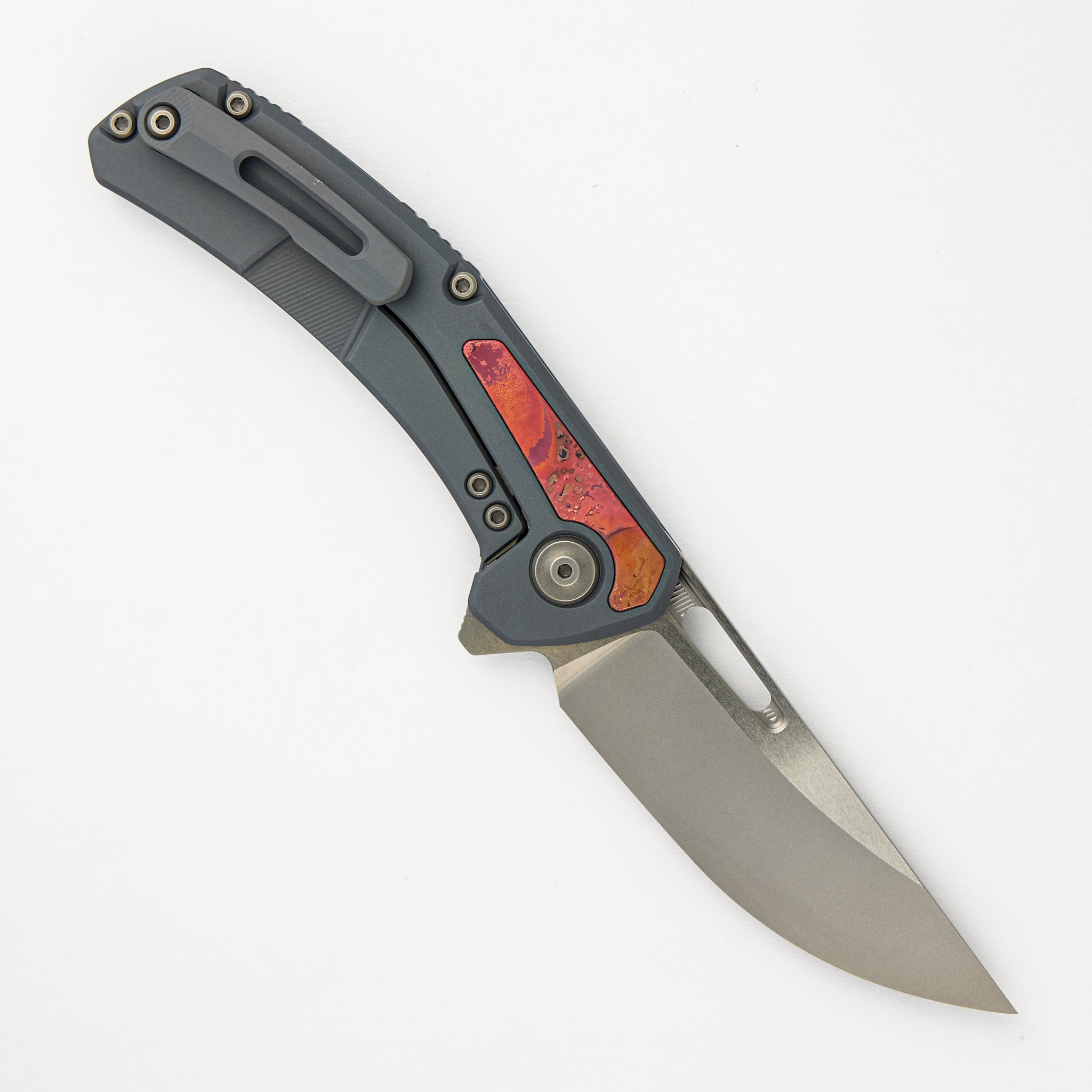 Tactile Knife Company Archer - Titanium/Flamed Copper Handle - MagnaCut Blade