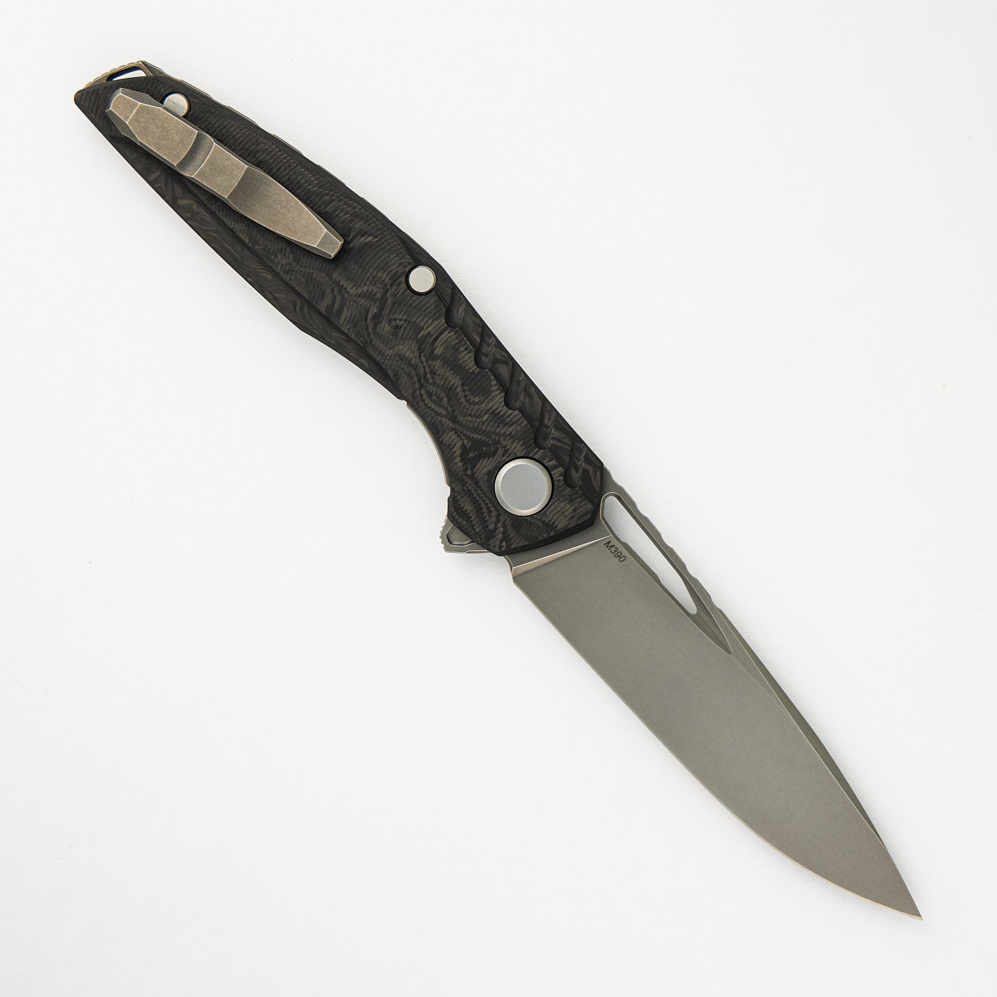 Shirogorov 111 Gen 5.1 – M390 Blade – Carbon Fiber Handle – MRBS