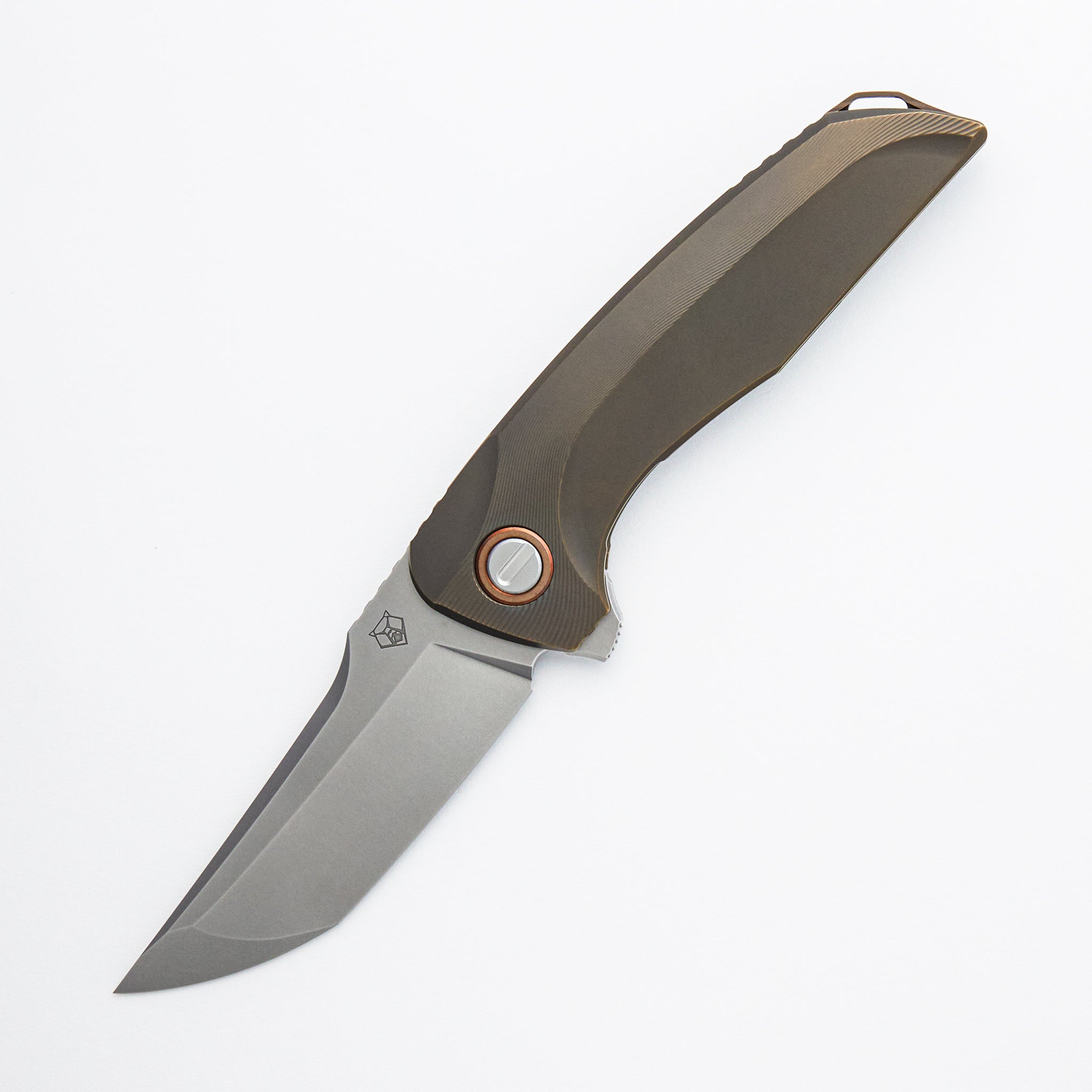 Russian Hokkaido - Bronze Titanium Handle - Vanax 37 Blade - RBS