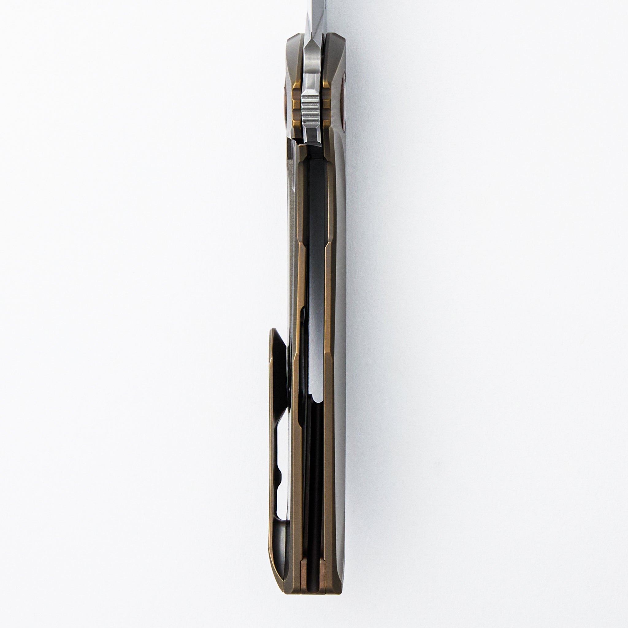 Russian Hokkaido - Bronze Titanium Handle - Vanax 37 Blade - RBS