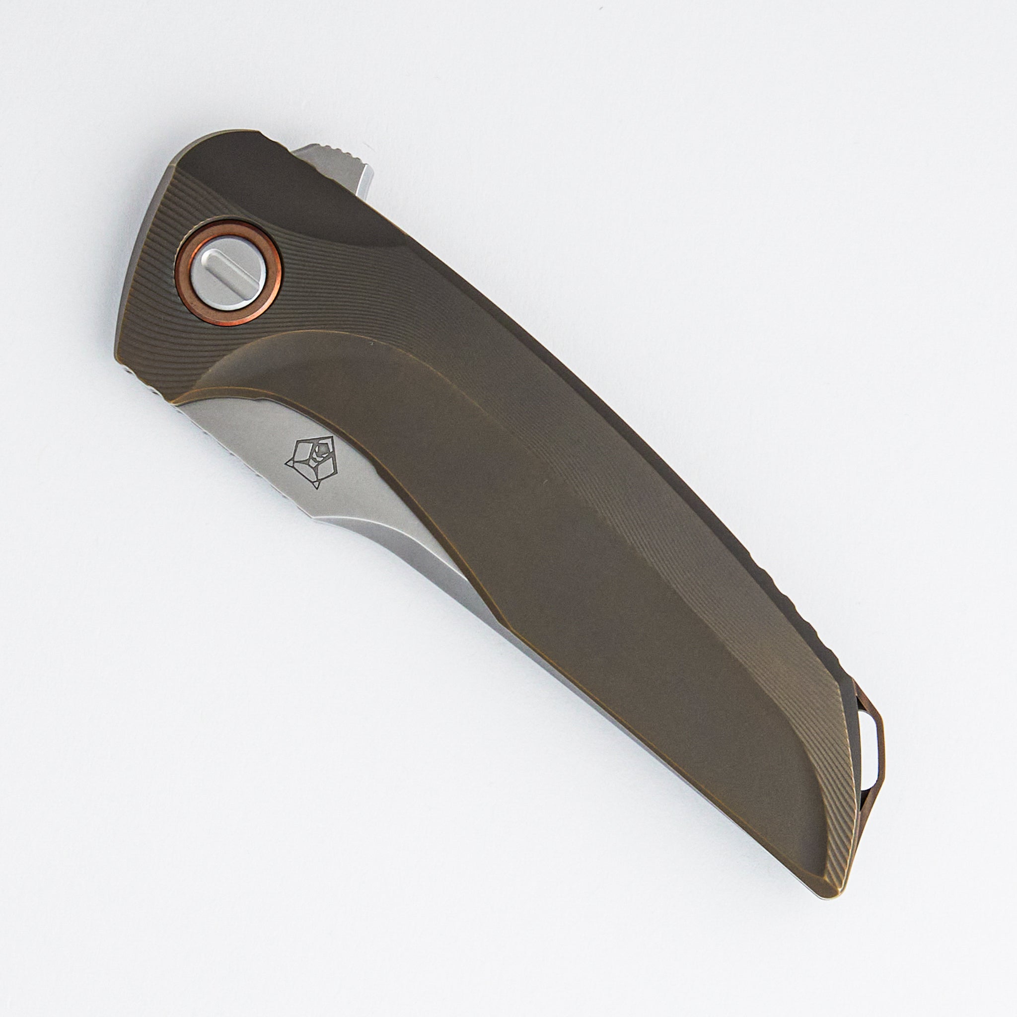 Russian Hokkaido - Bronze Titanium Handle - Vanax 37 Blade - RBS