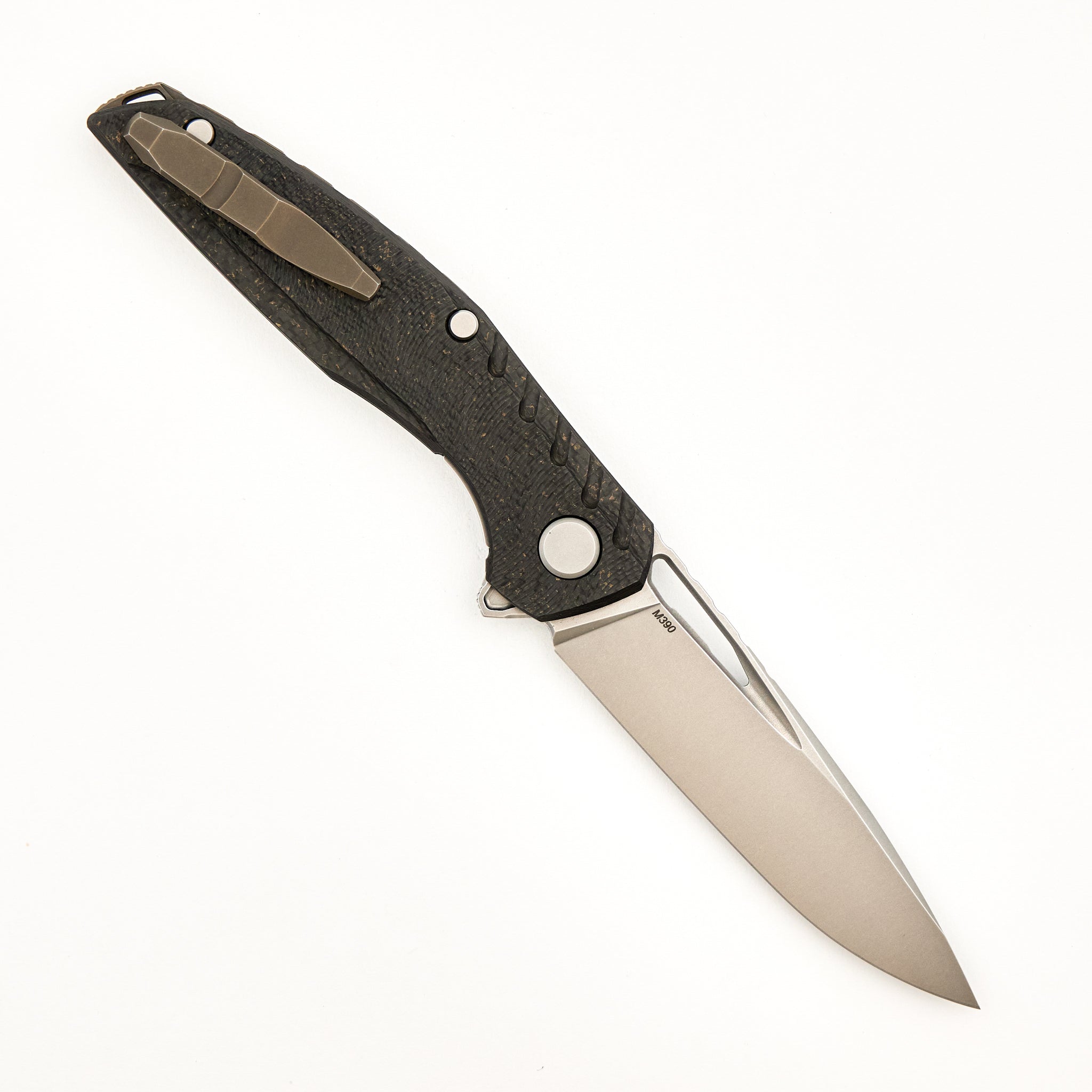 111 Gen 5 – M390 Blade – Bronze Carbon Fiber Handle – MRBS