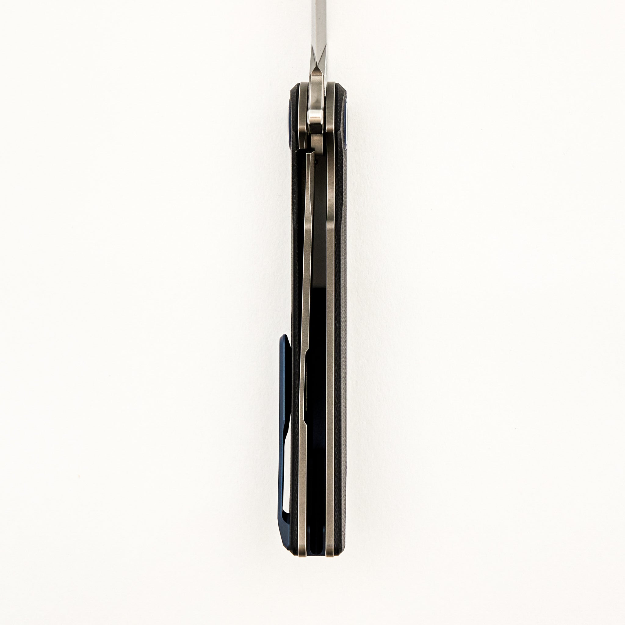 Soft Overkill - M398 Blade - Black Canvas Micarta Handle - SRRBS (RJ Martin Design)