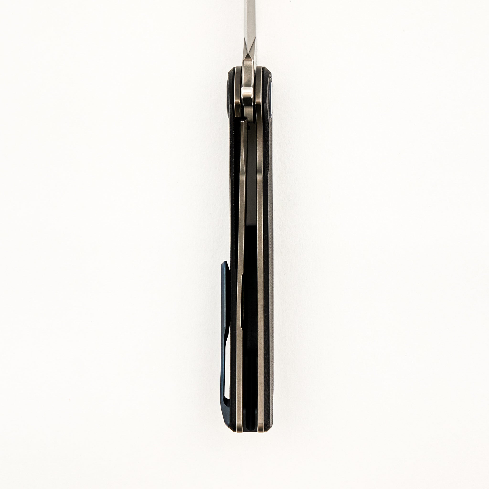 Soft Overkill - M398 Blade - Black Canvas Micarta Handle - SRRBS (RJ Martin Design)