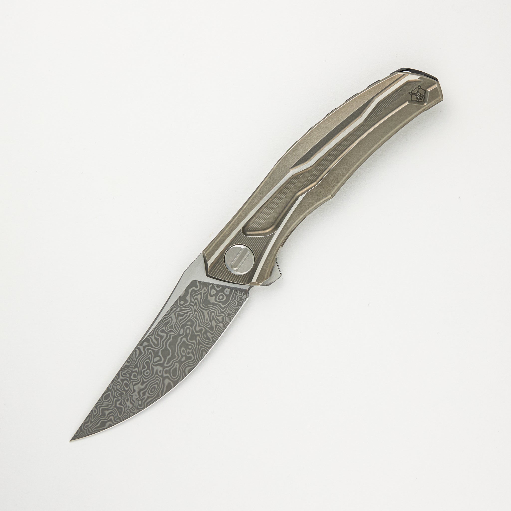 Shirogorov MidiQ SR - Titanium Handle - ZDI-1046 Blade - SRRBS