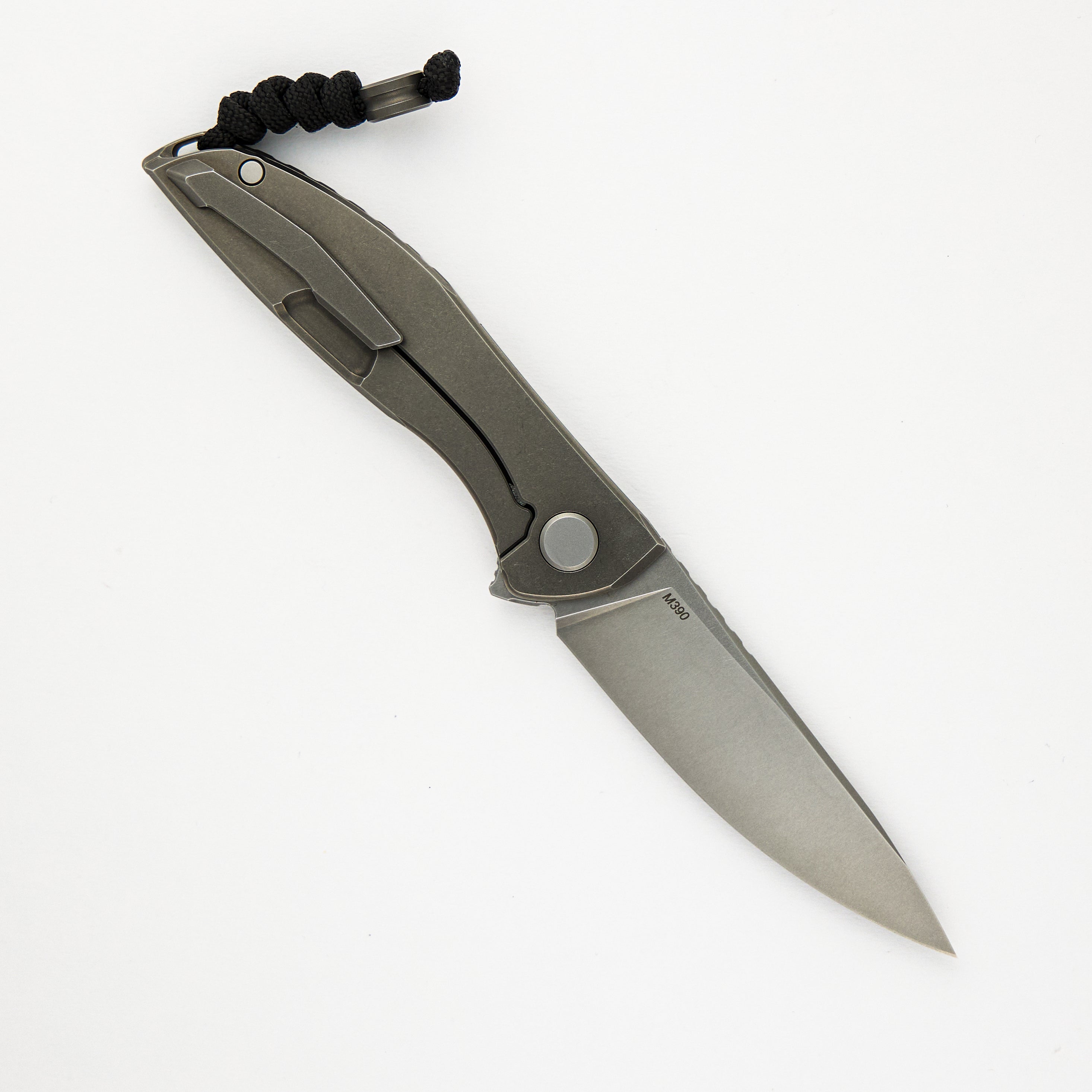 Shirogorov NeOn Zero – M390 Blade – Titanium Handle – MRBS