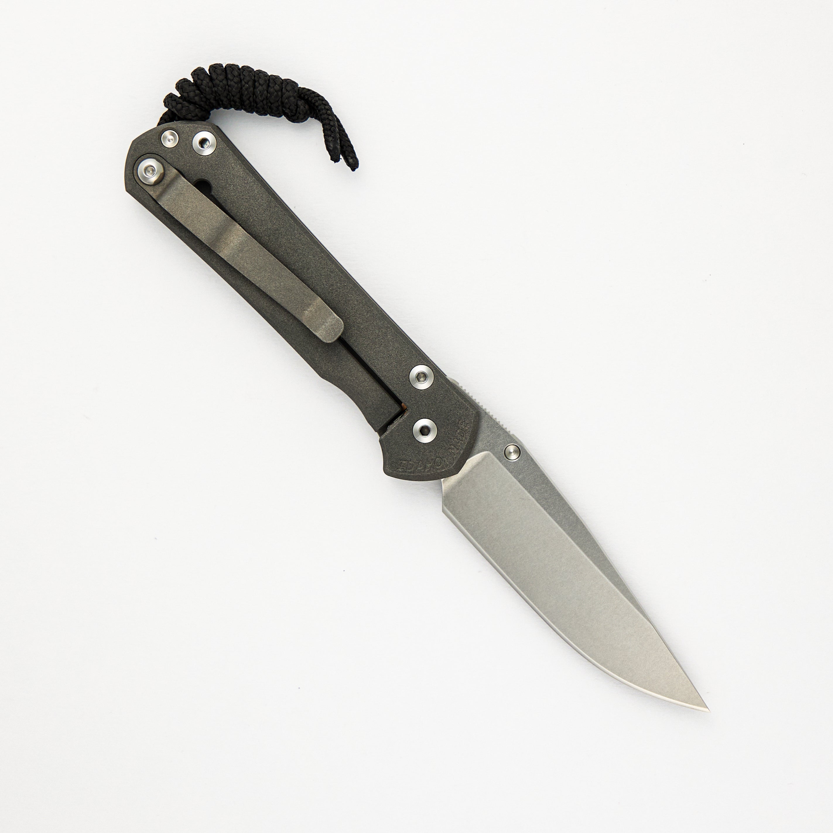 Small Sebenza 31 CAD Custom "Come and Take It" Drop Point CPM S45VN