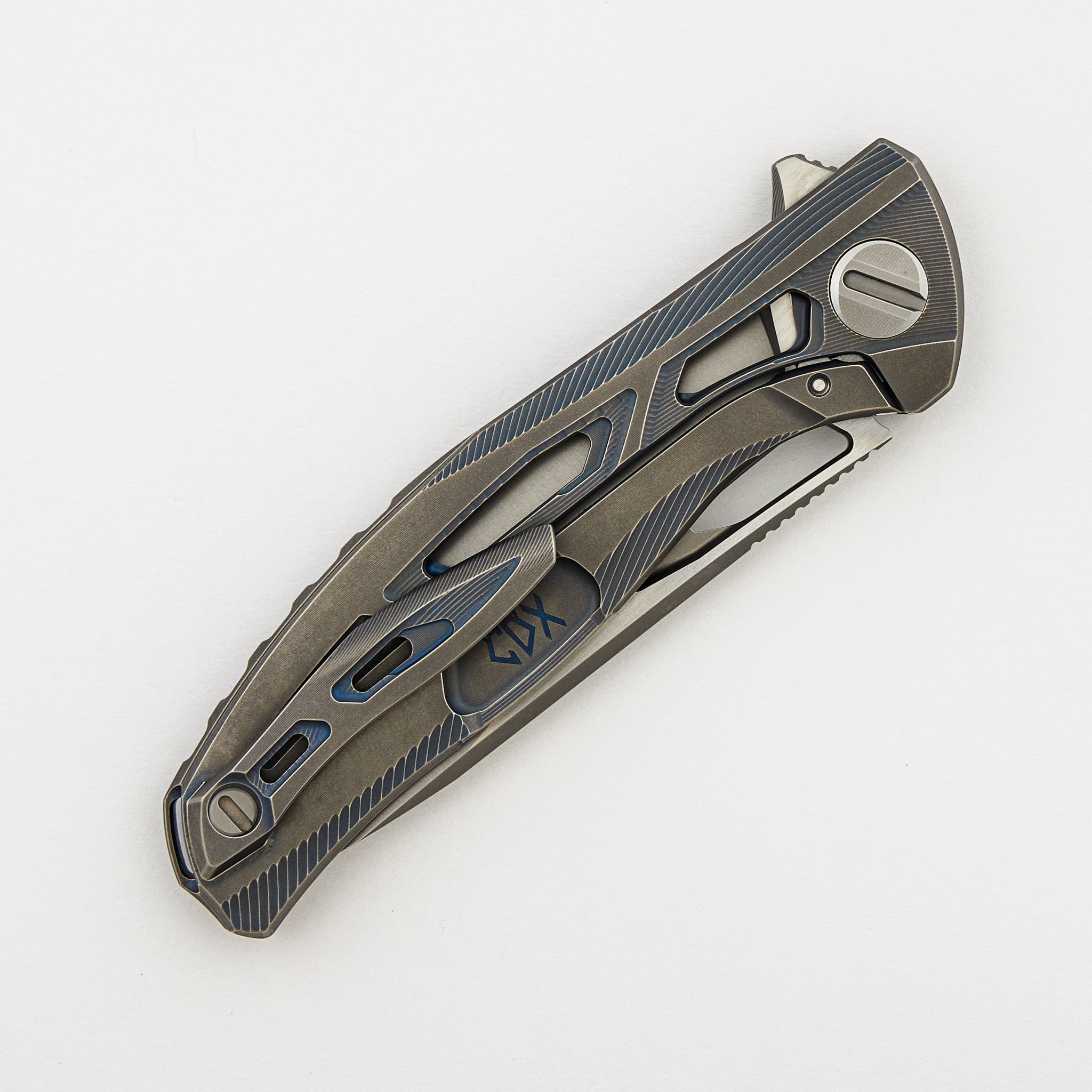 CDX - Titanium Handle - S90V Blade - SRRBS
