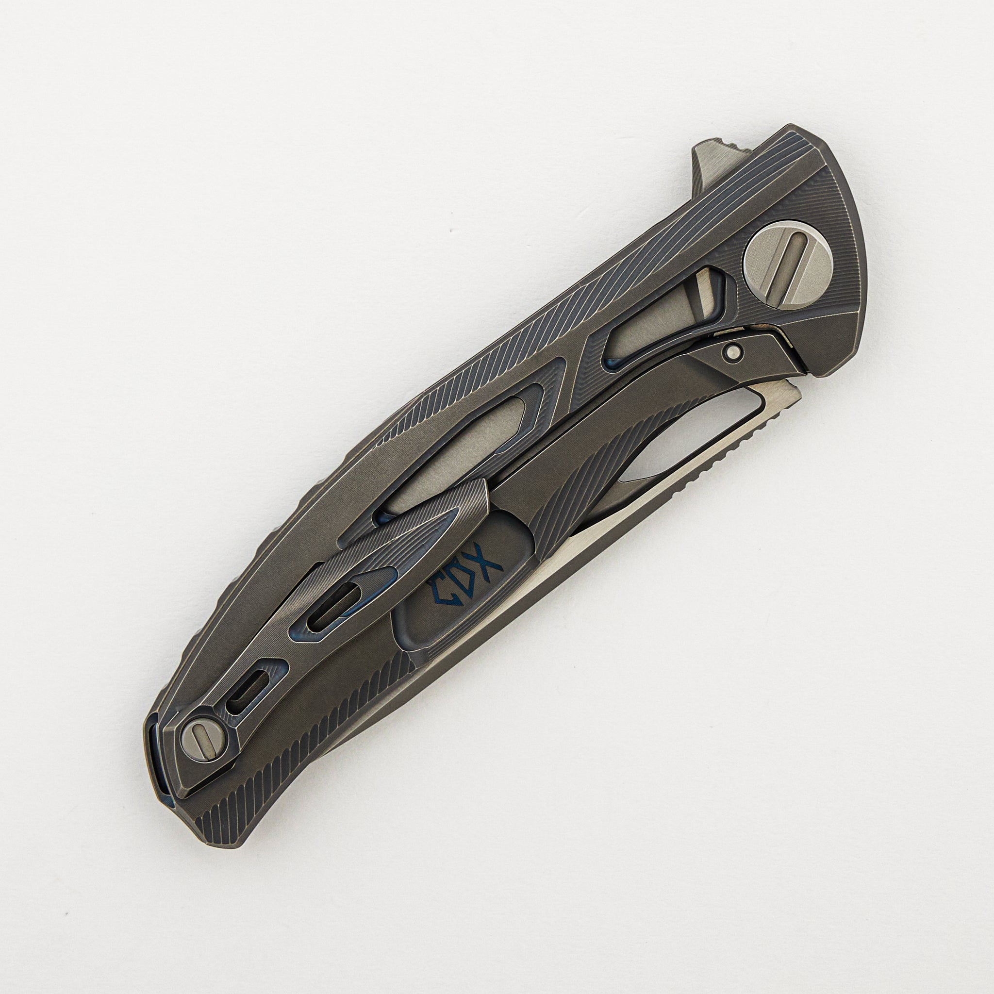 CDX - Titanium Handle - S90V Blade - SRRBS