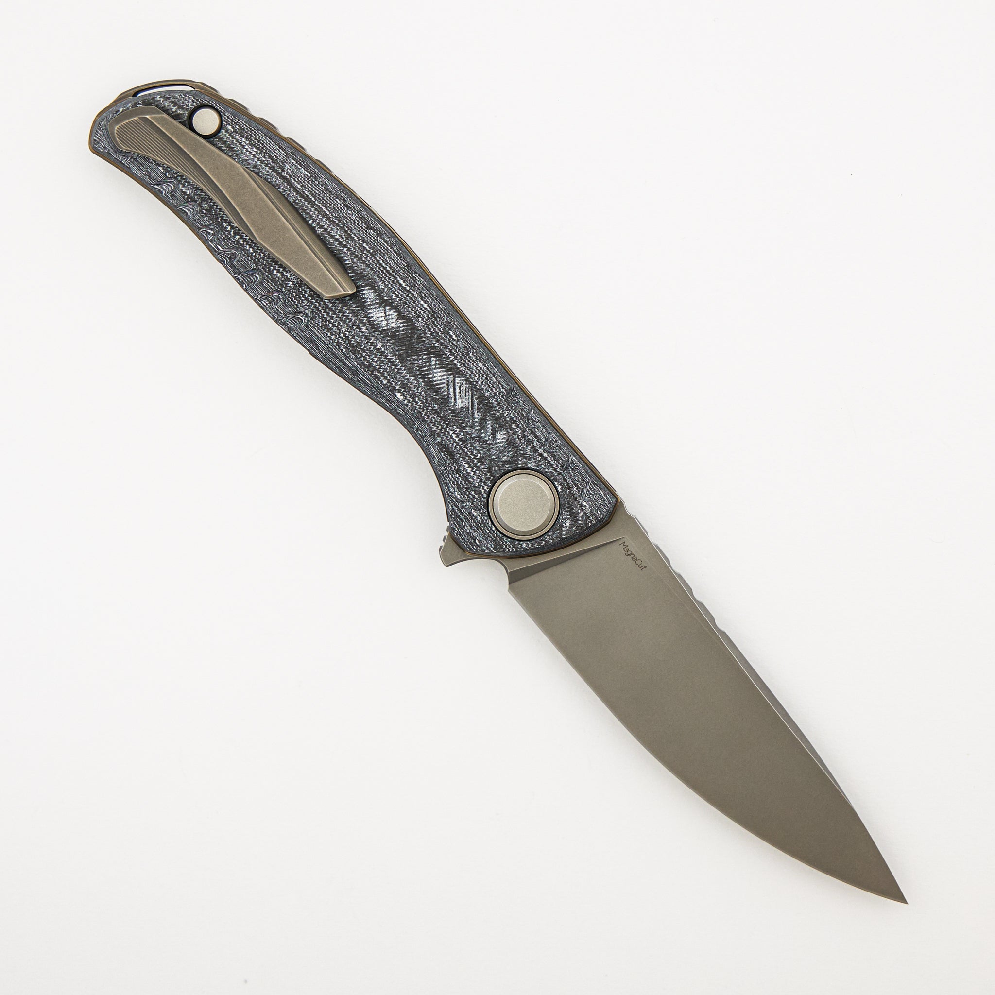 F3 - White CarboTi Handle - MagnaCut Blade - MRBS