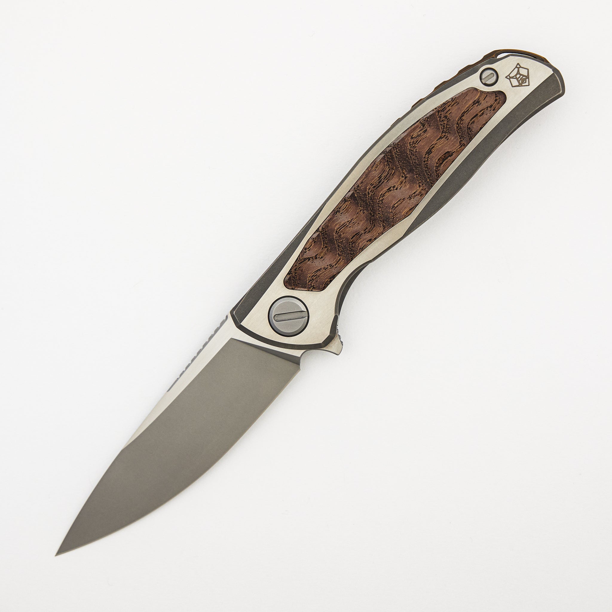 F95NL - Ash Wood Inlay - S90V Blade - MRBS