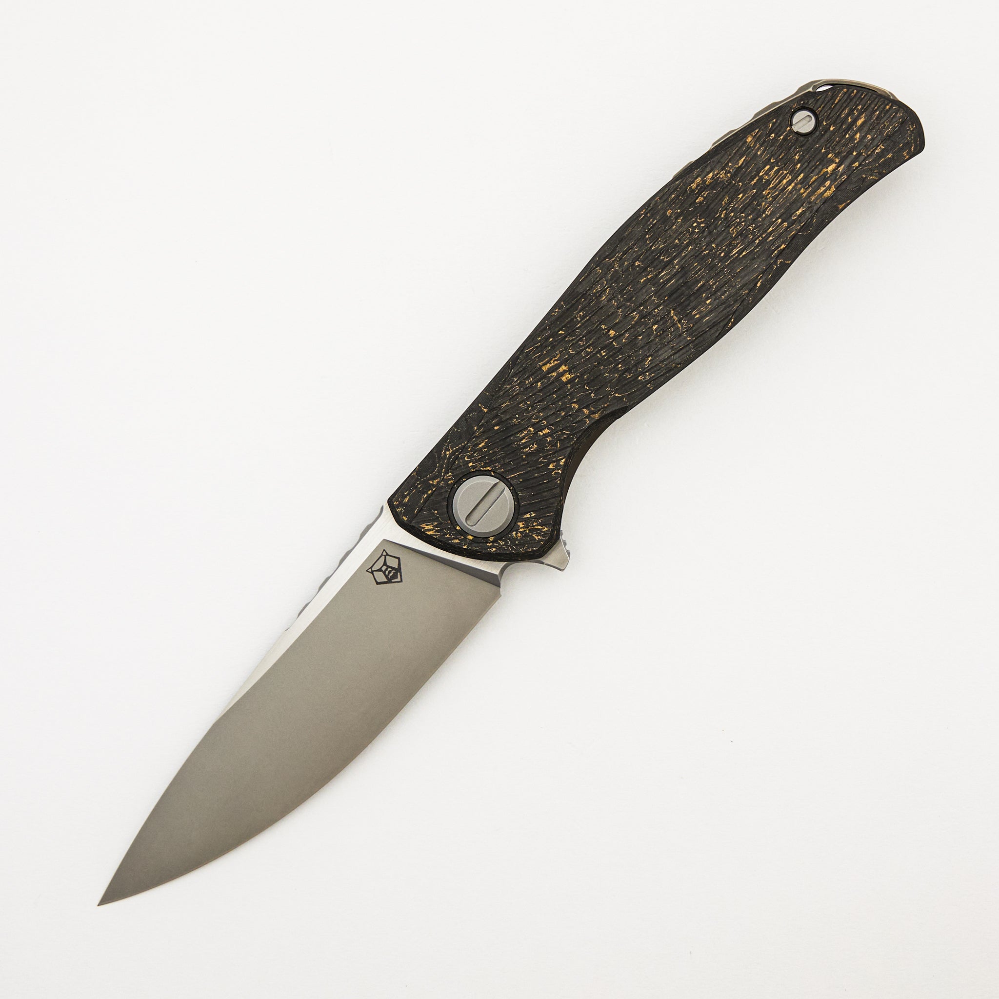 Hati - Bronze Carbon Fiber Handle - MagnaCut Blade - MRBS