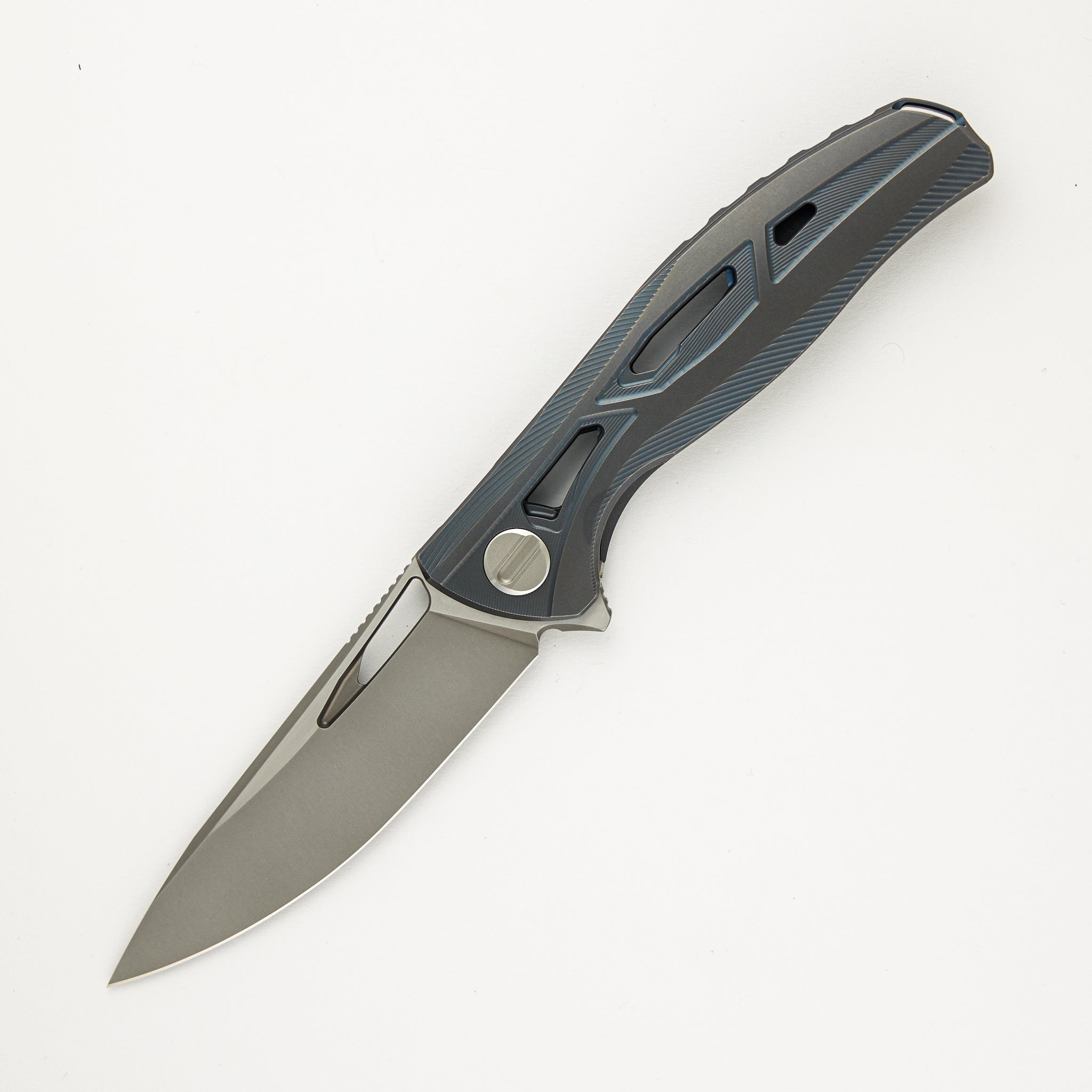 Shirogorov CDX - Titanium Handle - S90V Blade - SRRBS