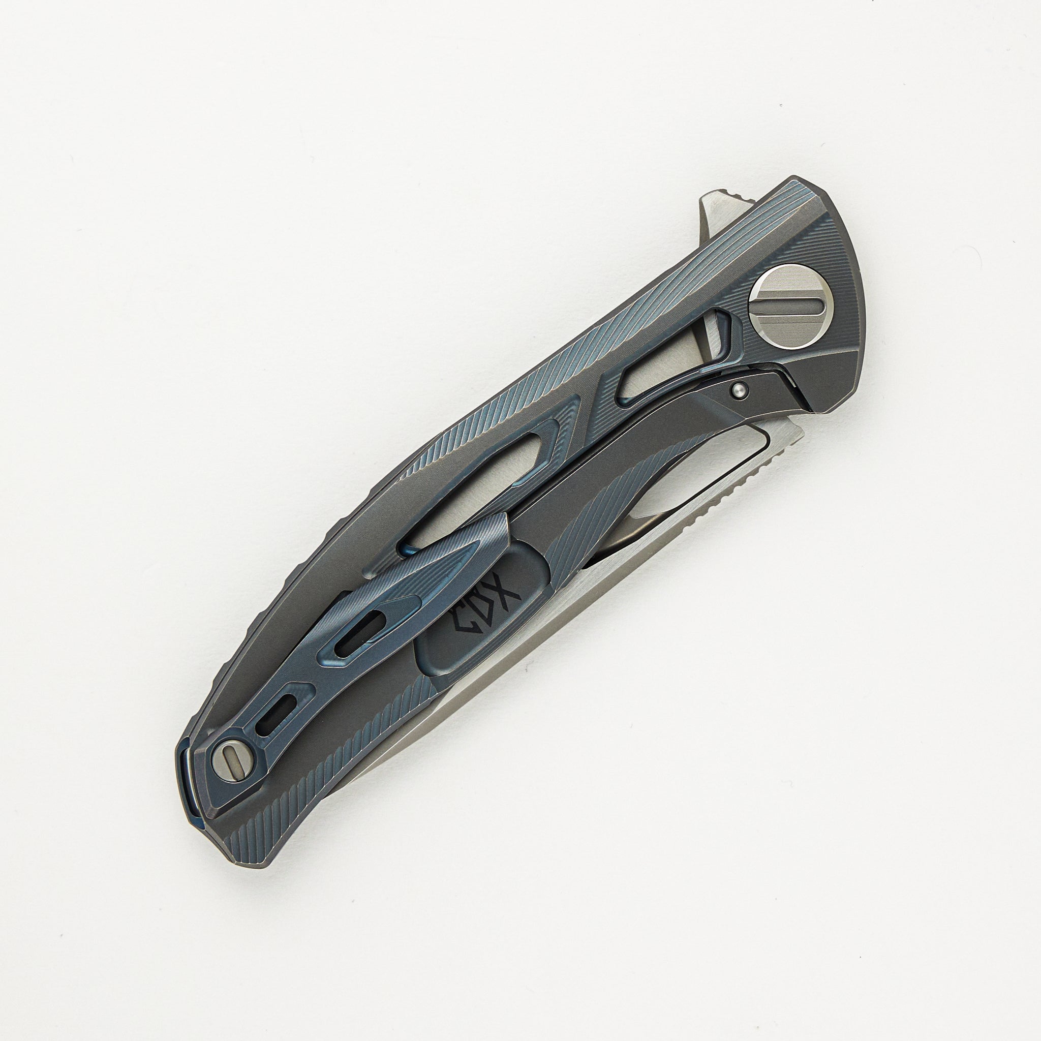 Shirogorov CDX - Titanium Handle - S90V Blade - SRRBS