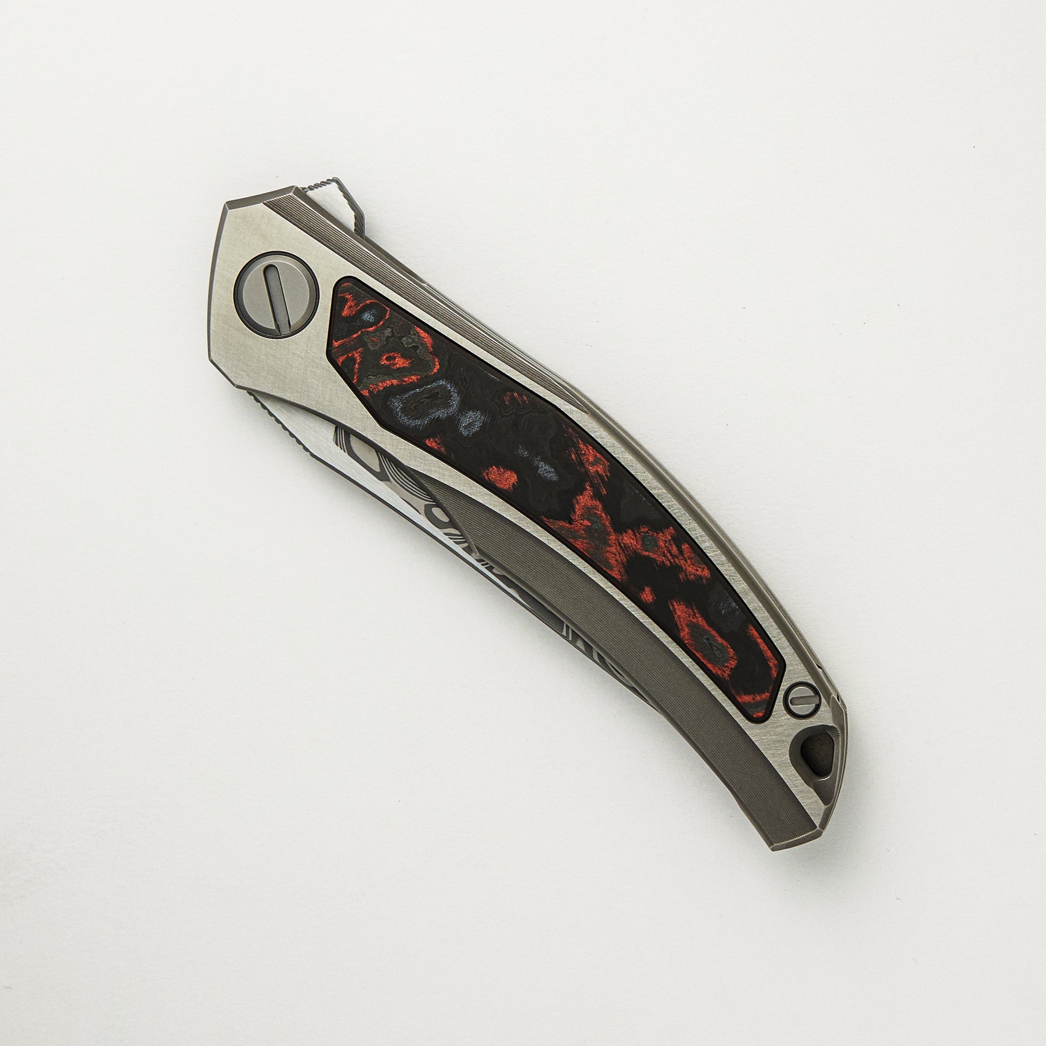 Shirogorov Quantum - ZDI-E Blade - Titanium/CarboTi Handle - MRBS