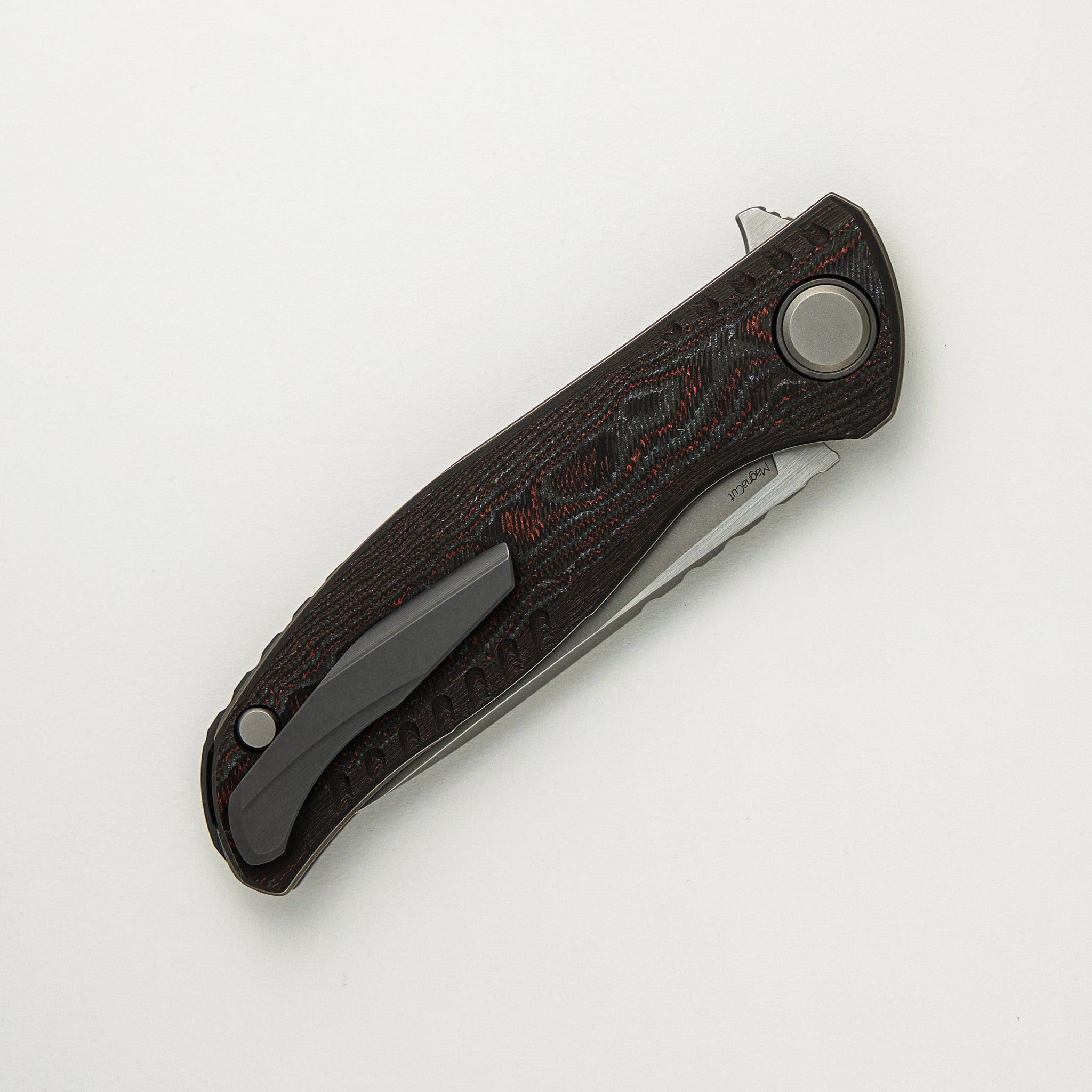 Shirogorov F3 - MagnaCut Blade - Titanium/CarboTi Handle - MRBS