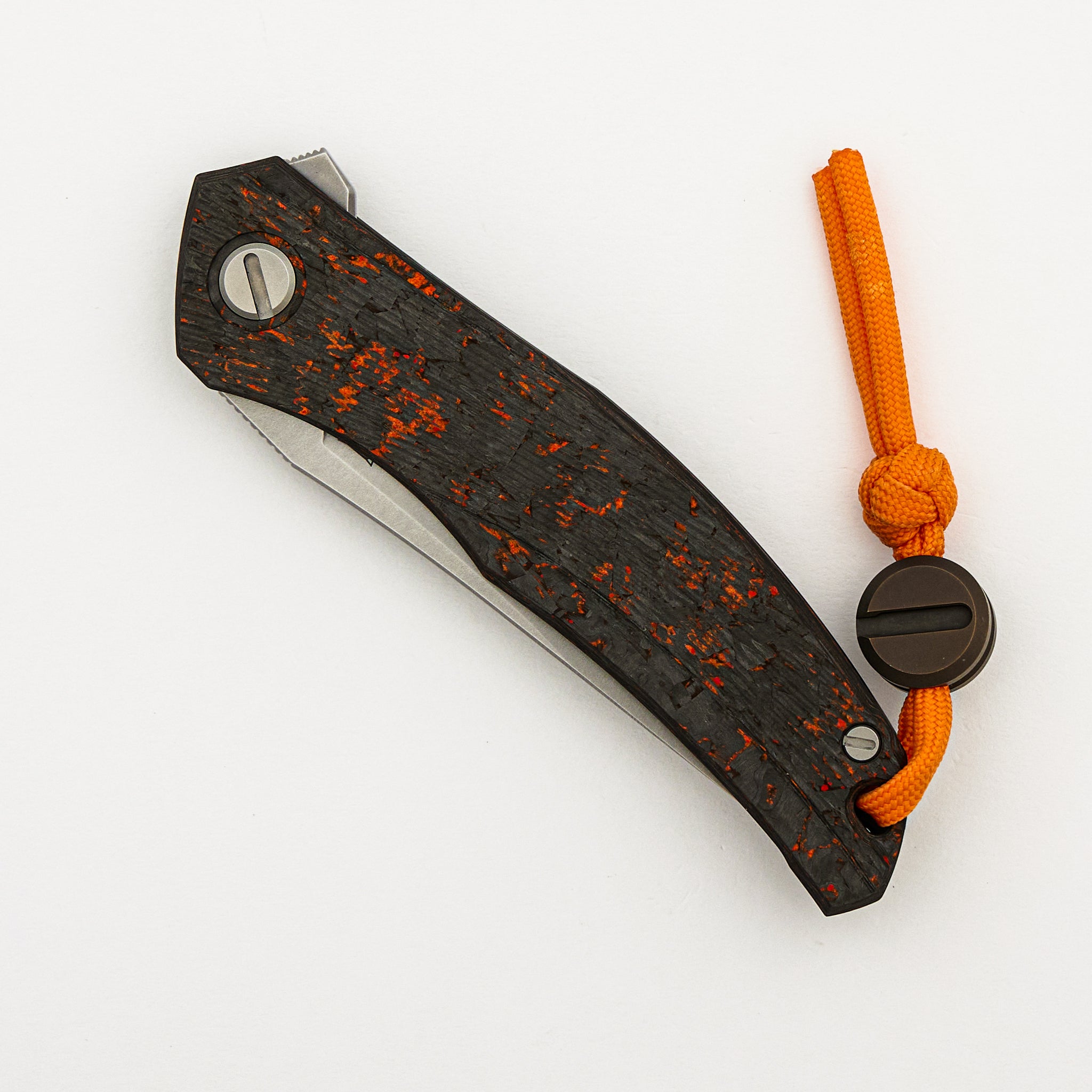 Quantium Halloween Edition - Cromax PM Blade - Titanium/"Halloween" TechnoCarbo W/ Luminofor Handle - MRBS