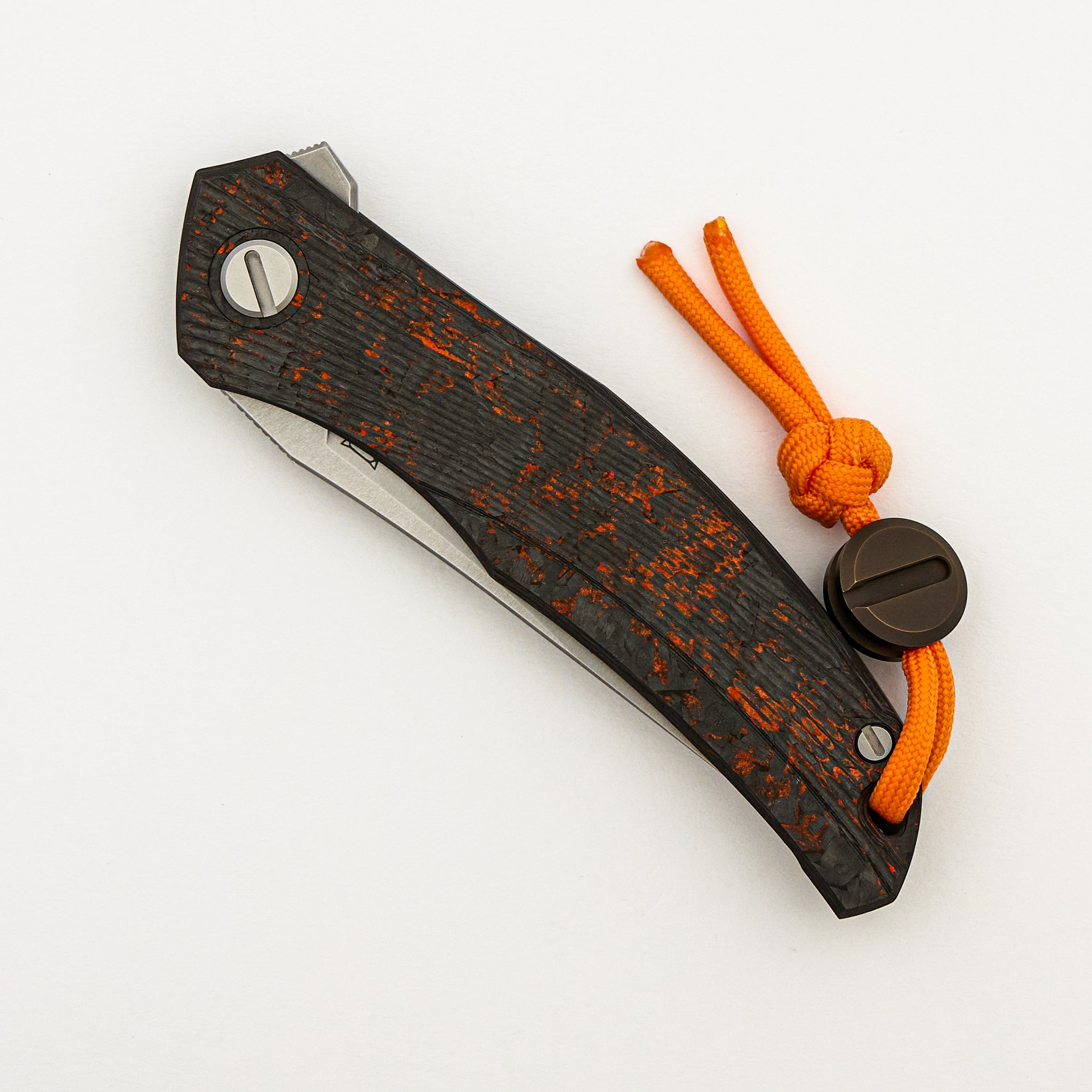 Quantium Halloween Edition - Cromax PM Blade - Titanium/"Halloween" TechnoCarbo W/ Luminofor Handle - MRBS