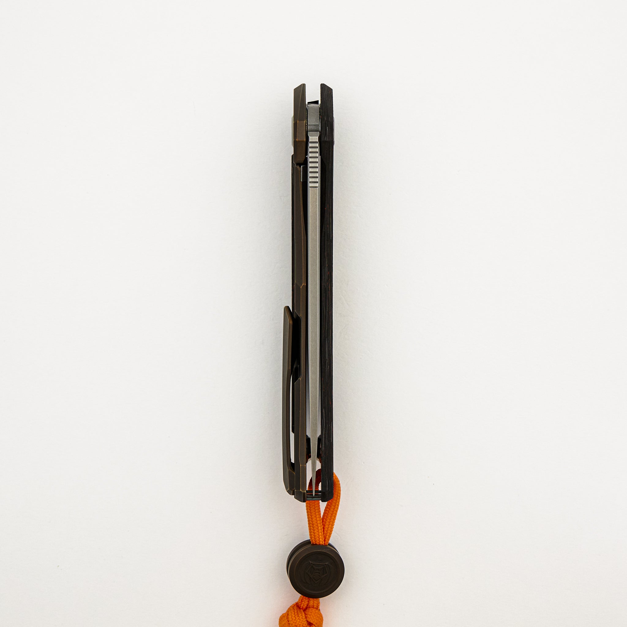 Quantium Halloween Edition - Cromax PM Blade - Titanium/"Halloween" TechnoCarbo W/ Luminofor Handle - MRBS