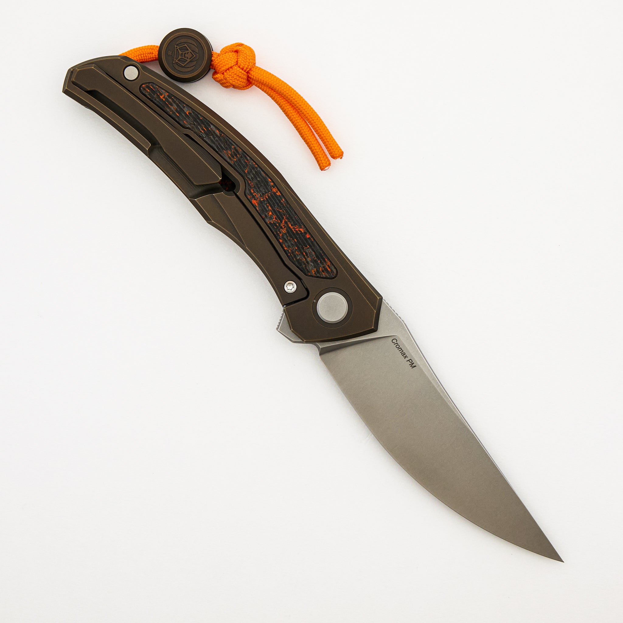 Quantium Halloween Edition - Cromax PM Blade - Titanium/"Halloween" TechnoCarbo W/ Luminofor Handle - MRBS