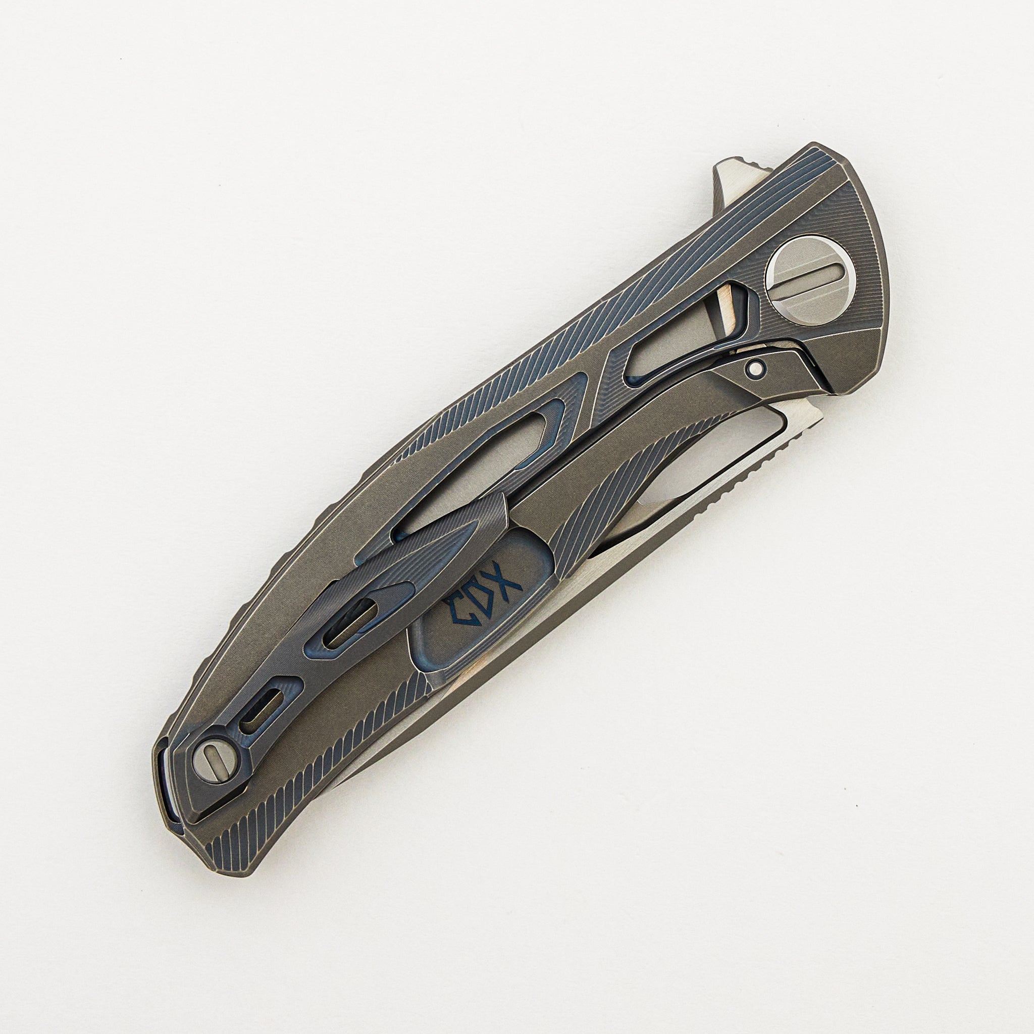 CDX - Titanium Handle - S90V Blade - SRRBS
