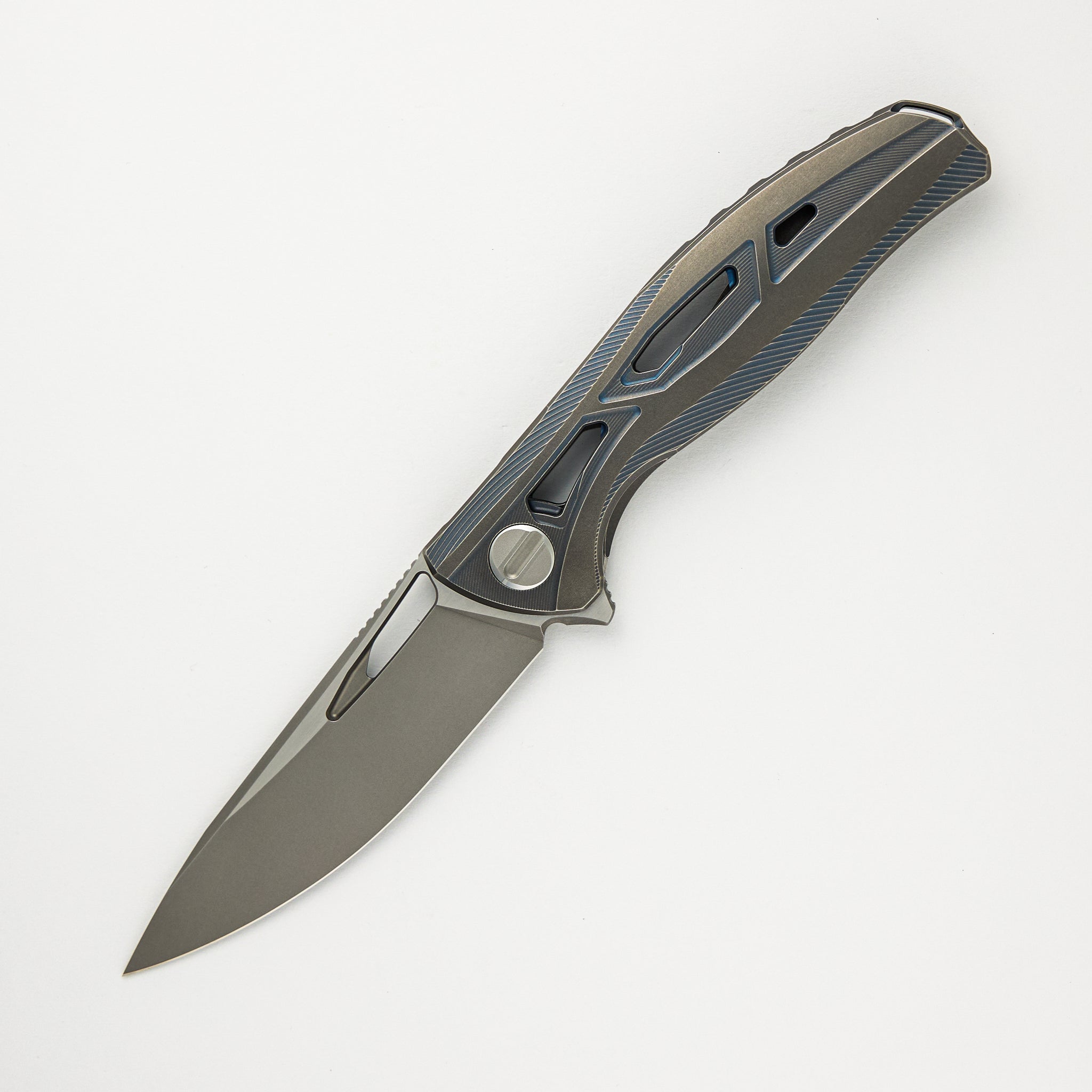 Shirogorov CDX - Titanium Handle - S90V Blade - SRRBS