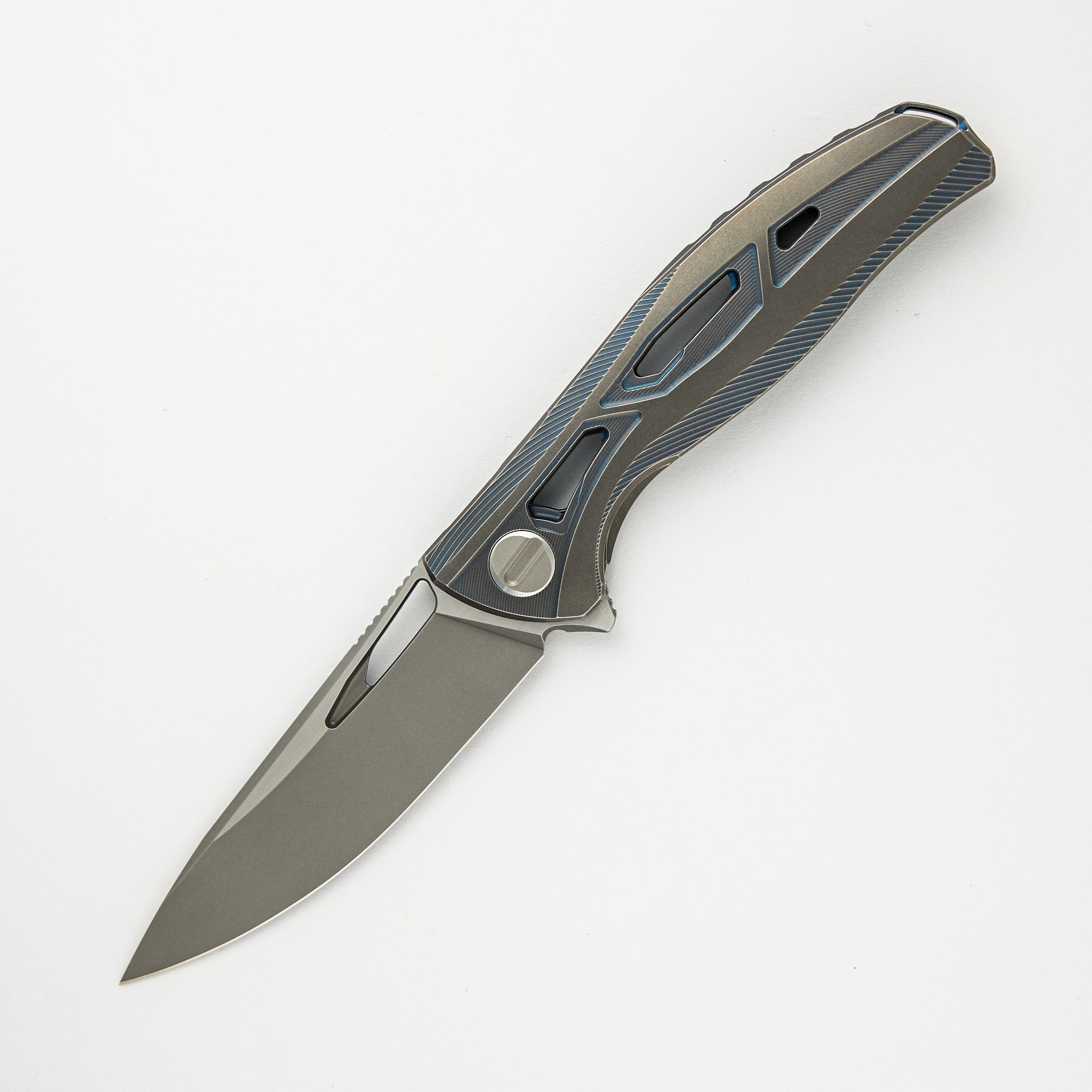 Shirogorov CDX - Titanium Handle - S90V Blade - SRRBS