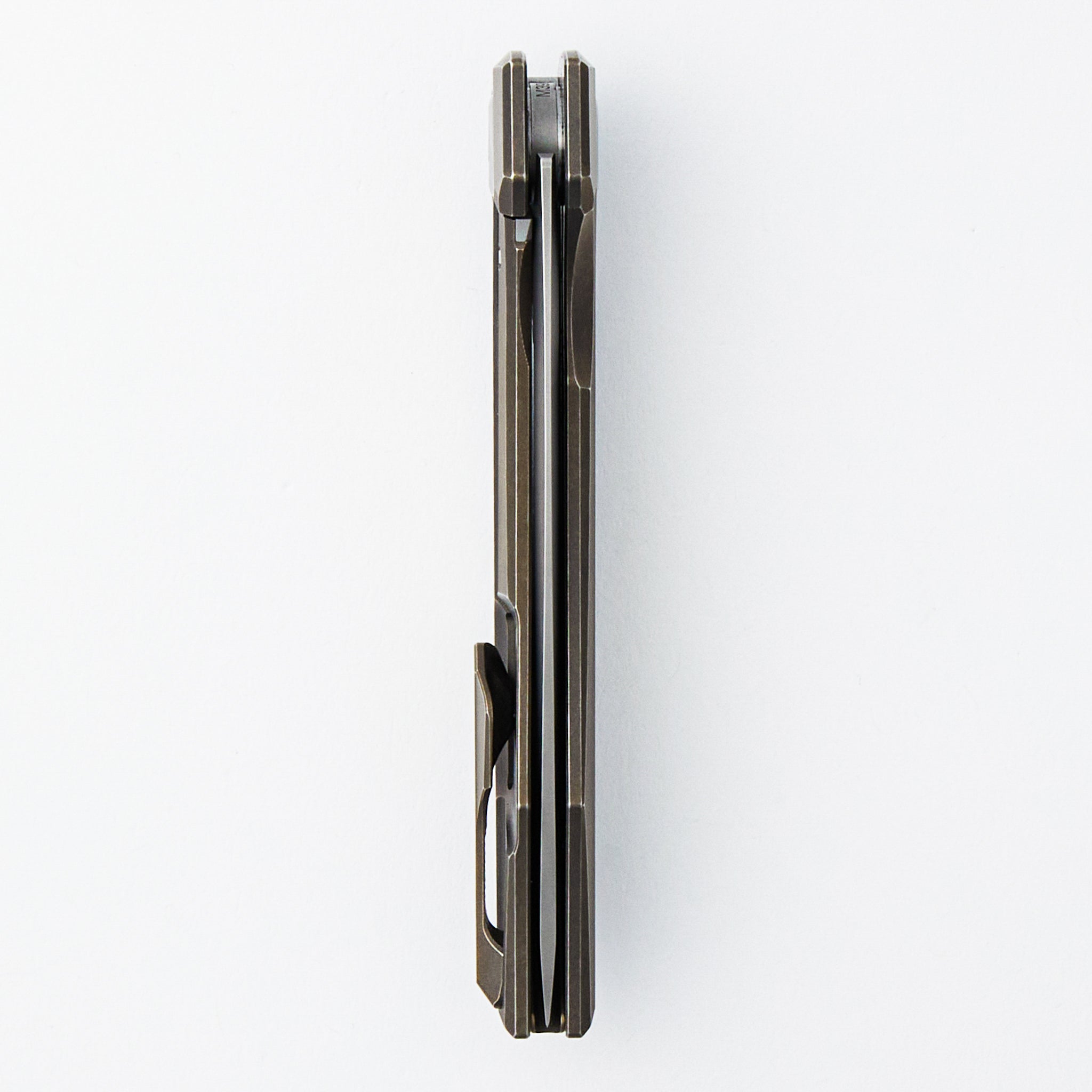 RKMP B - M398 Blade - Bronze Titanium Handle - SRRBS (Charles Marlowe Design)