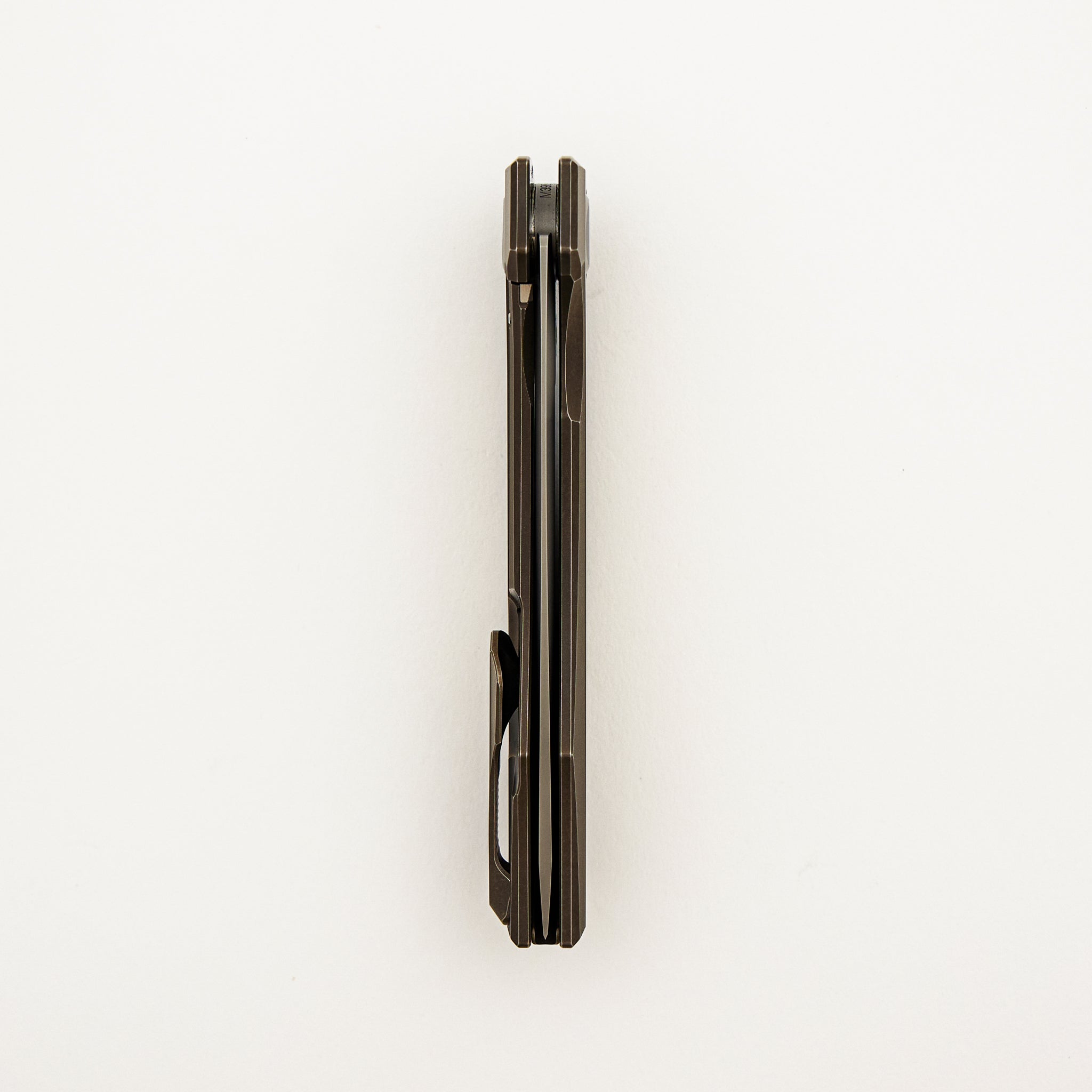 RKMP B - M398 Blade - Bronze Titanium Handle - SRRBS (Charles Marlowe Design)