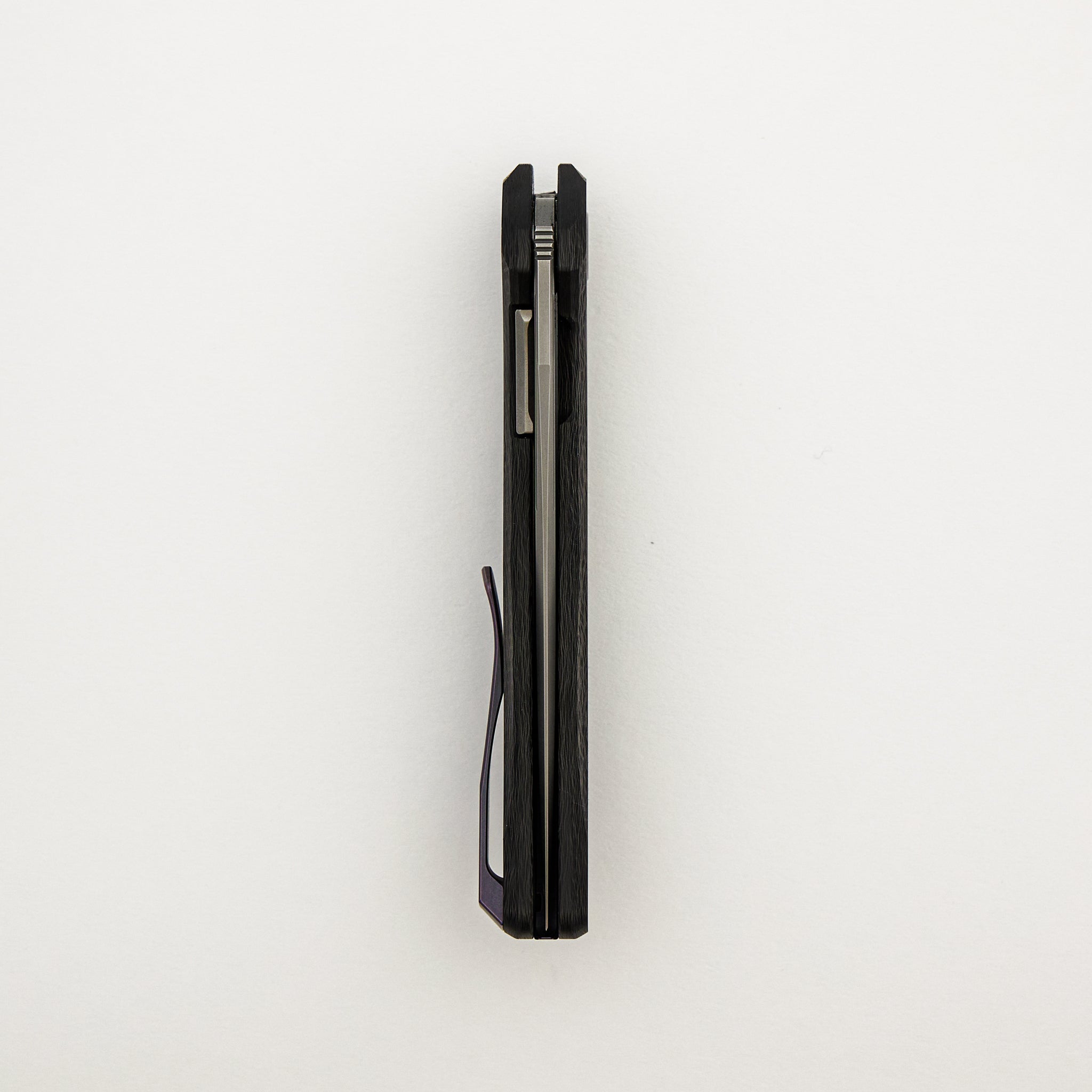 Stellar CF First Production – Purple Carbon Fiber Handle – MagnaCut Blade – MRBS