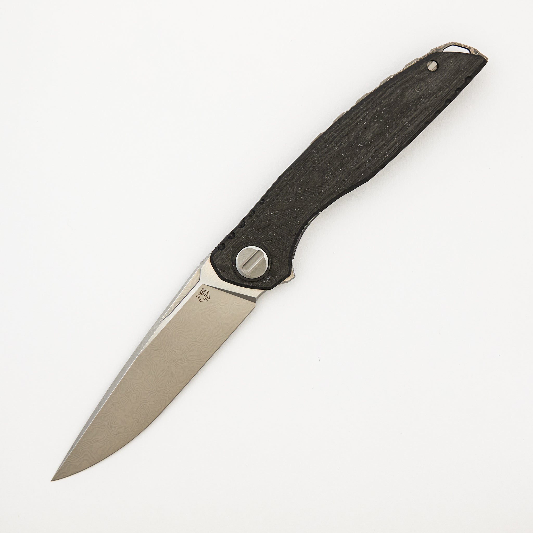 Astrum Custom Division - CarboTi Handle - DamaX Blade - SRRBS